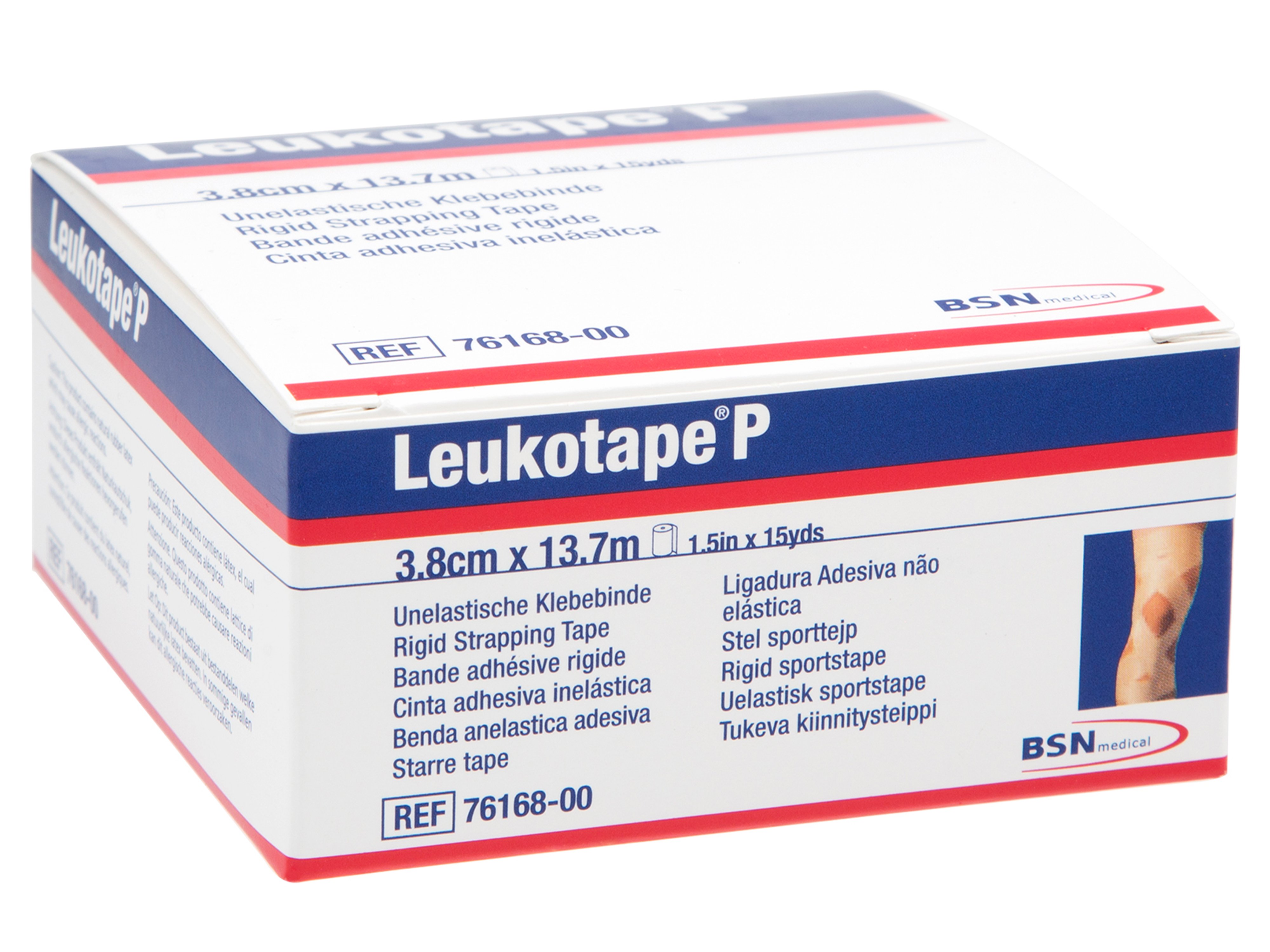 Leukoplast Leukotape P sportstape, 3,8cm x 13,7m, 1 stk.