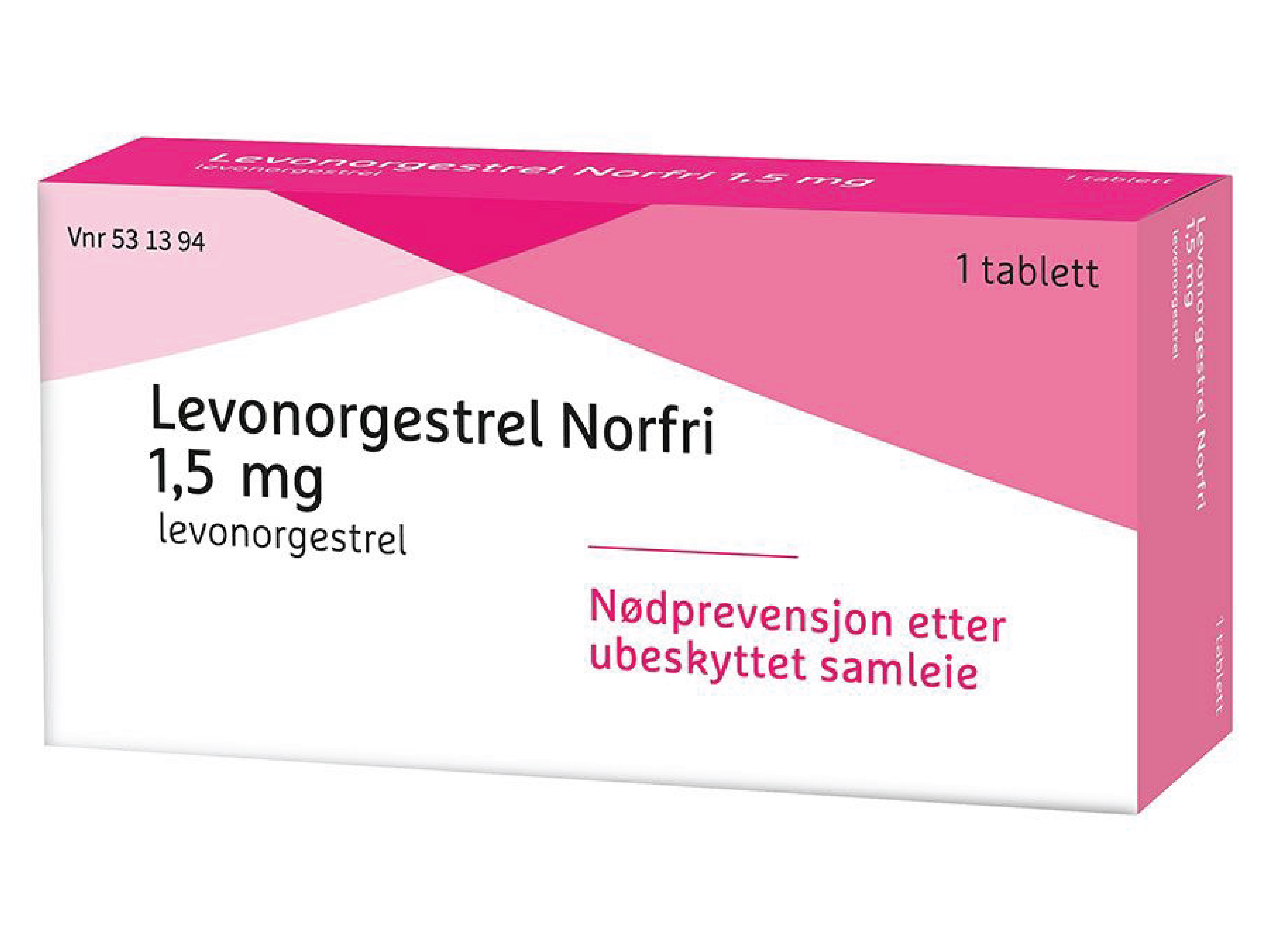 Levonorgestrel Norfri 1,5 mg tablett, 1 stk.