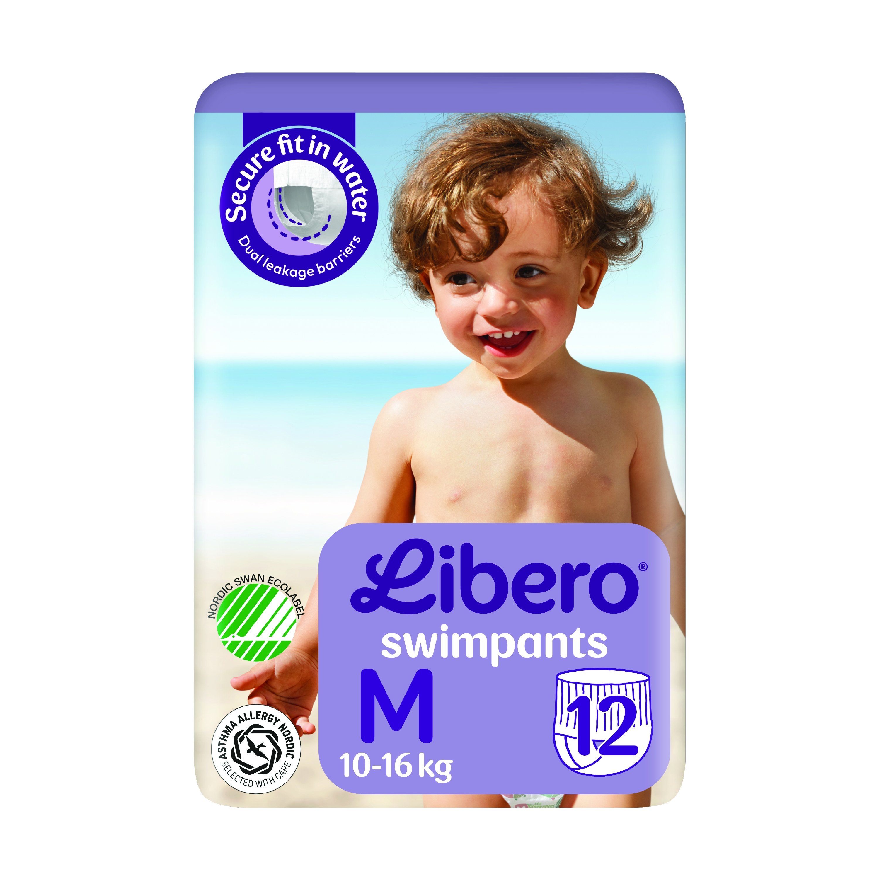 Libero Swimpants, 10-16 kg, 12 stk.