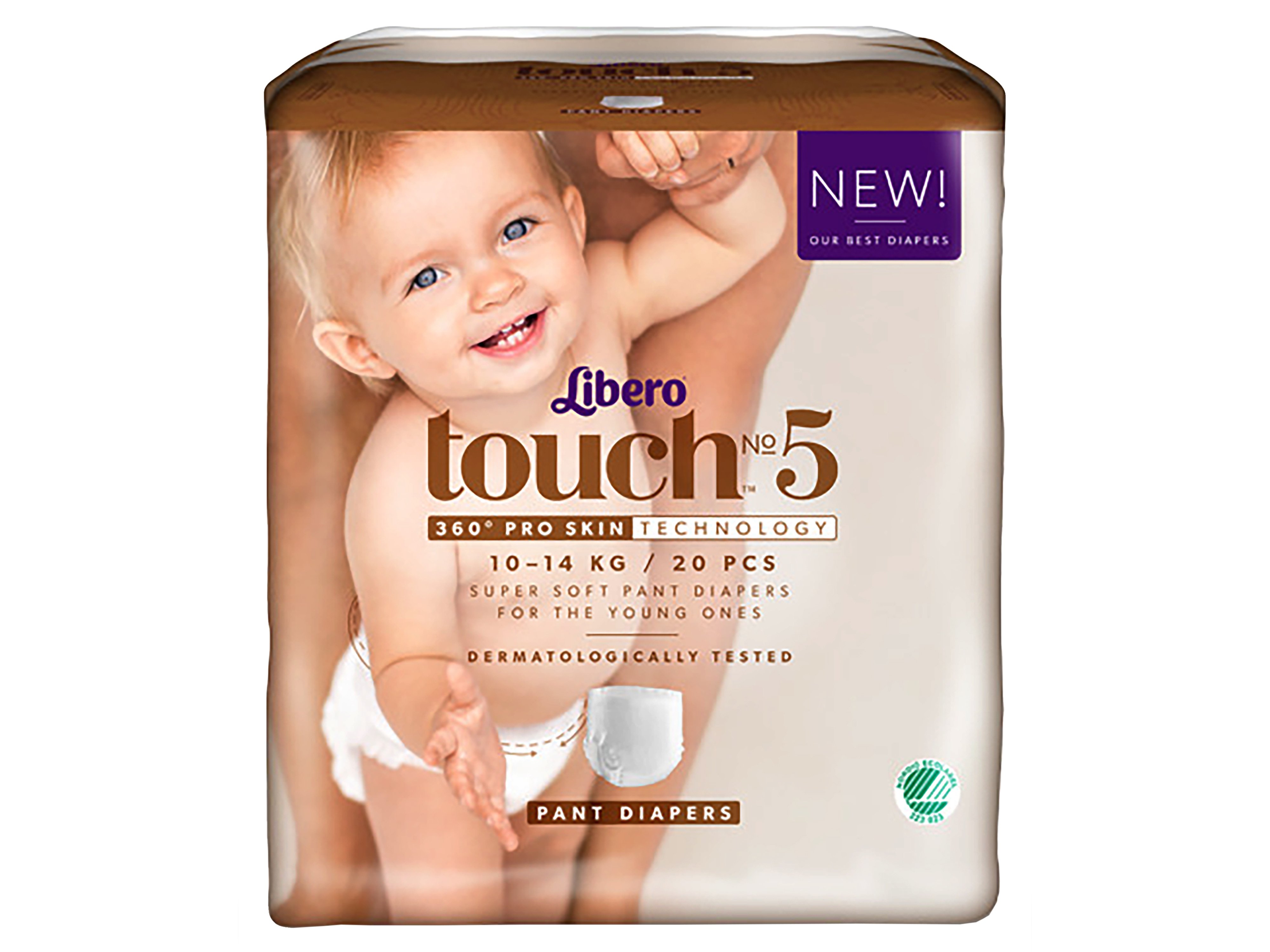 Libero Touch 5 Pants, 10-14 kg, 20 stk.