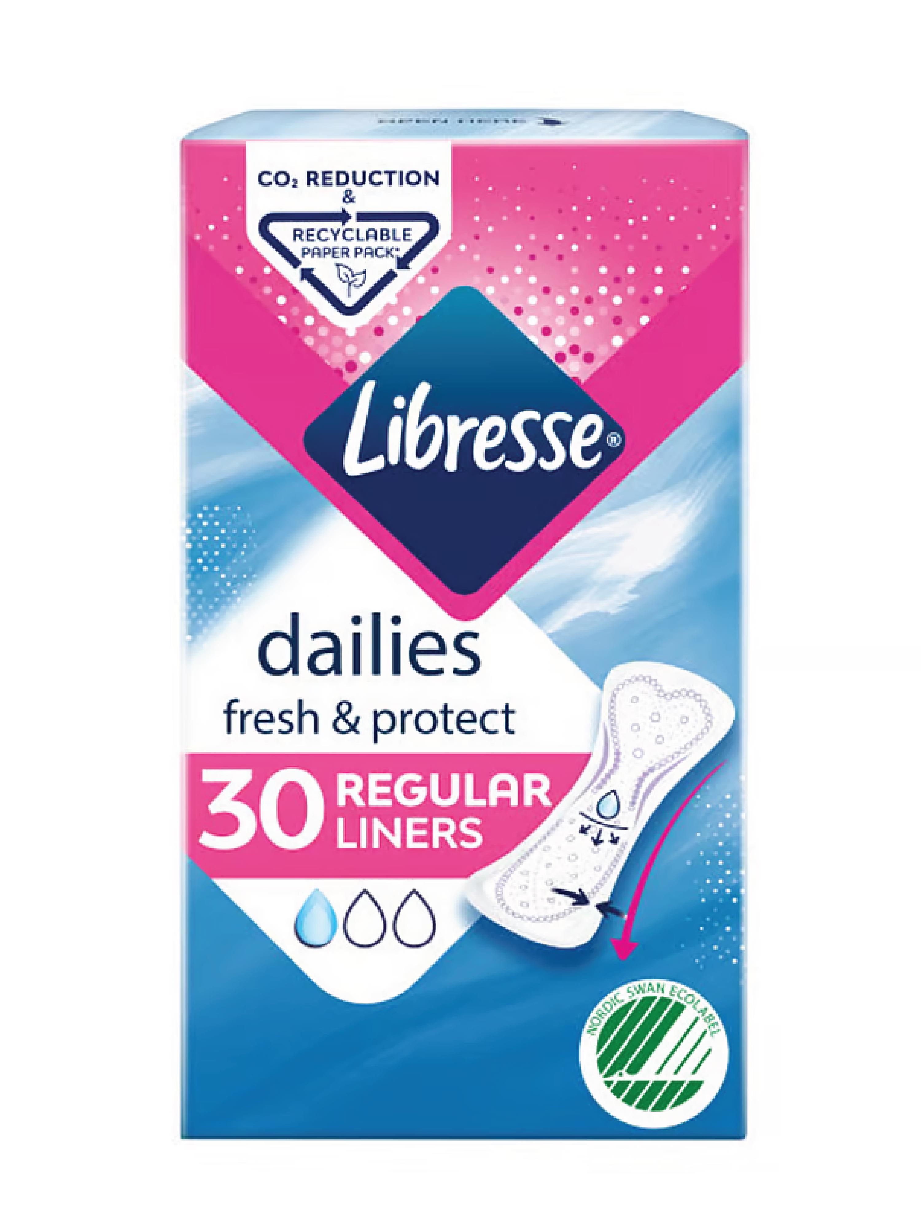 Libresse Normal Truseinnlegg, 30 stk. - Lett inkontinens og ...