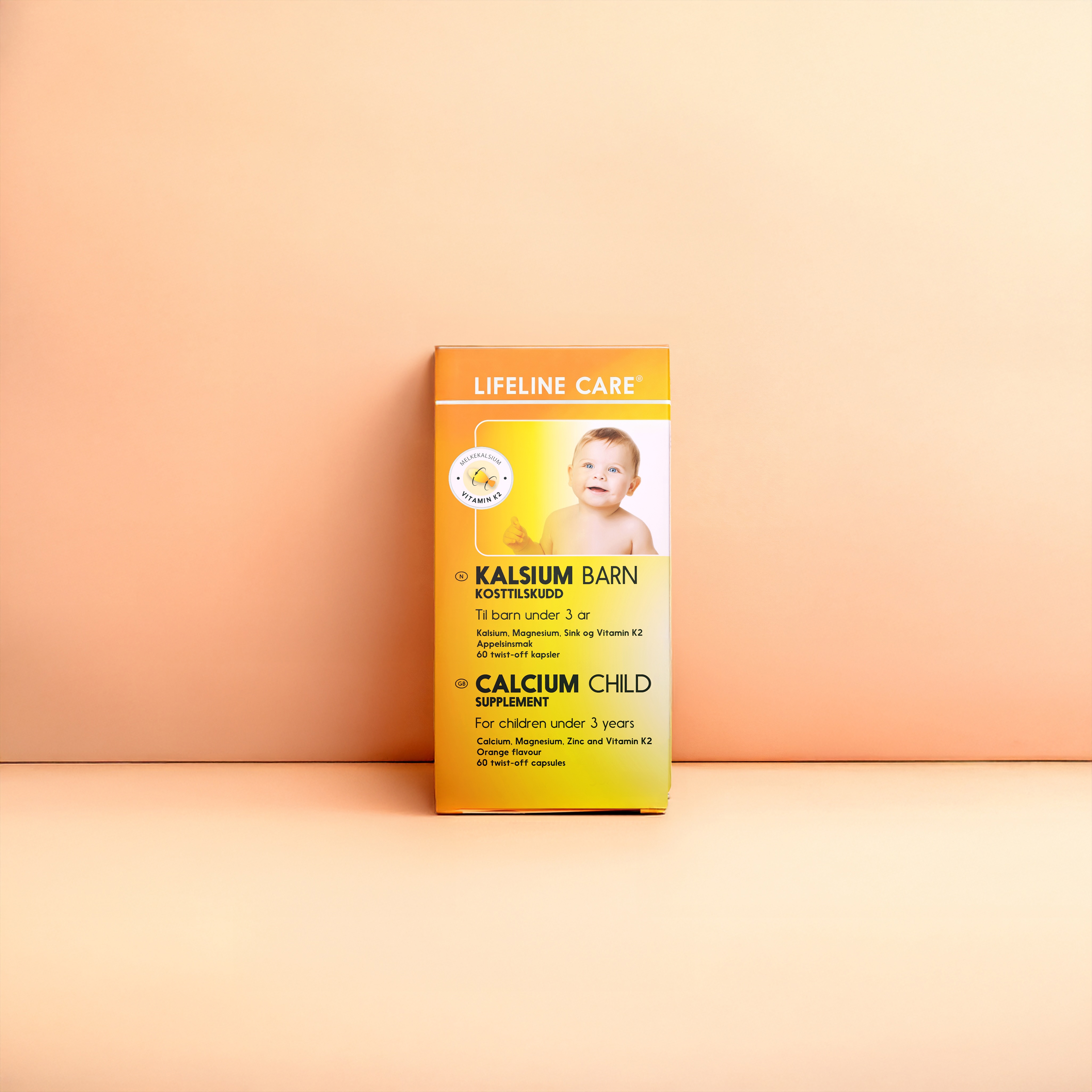 Lifeline Care Kalsium Barn, 60 stk.
