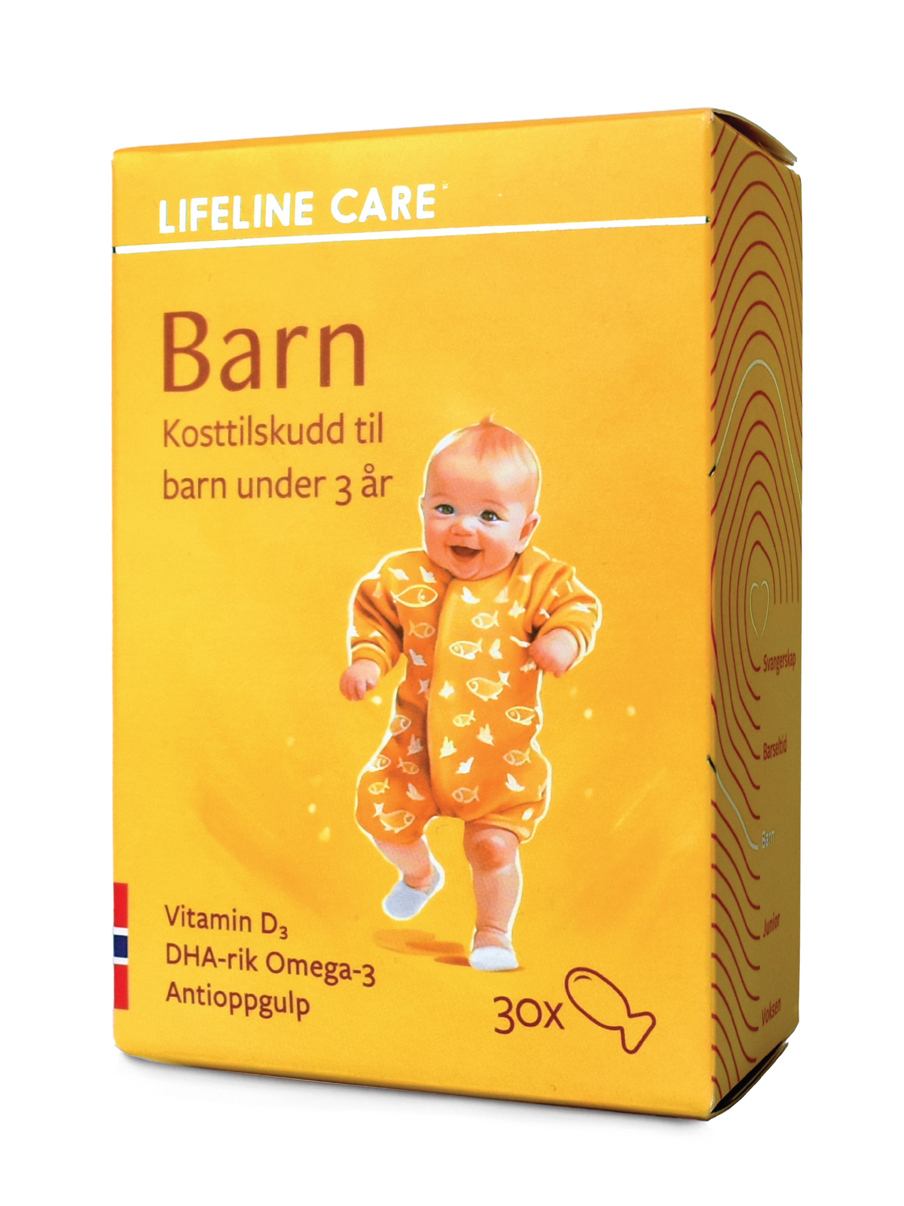 Lifeline Care Kosttilskudd Barn, 30 stk.