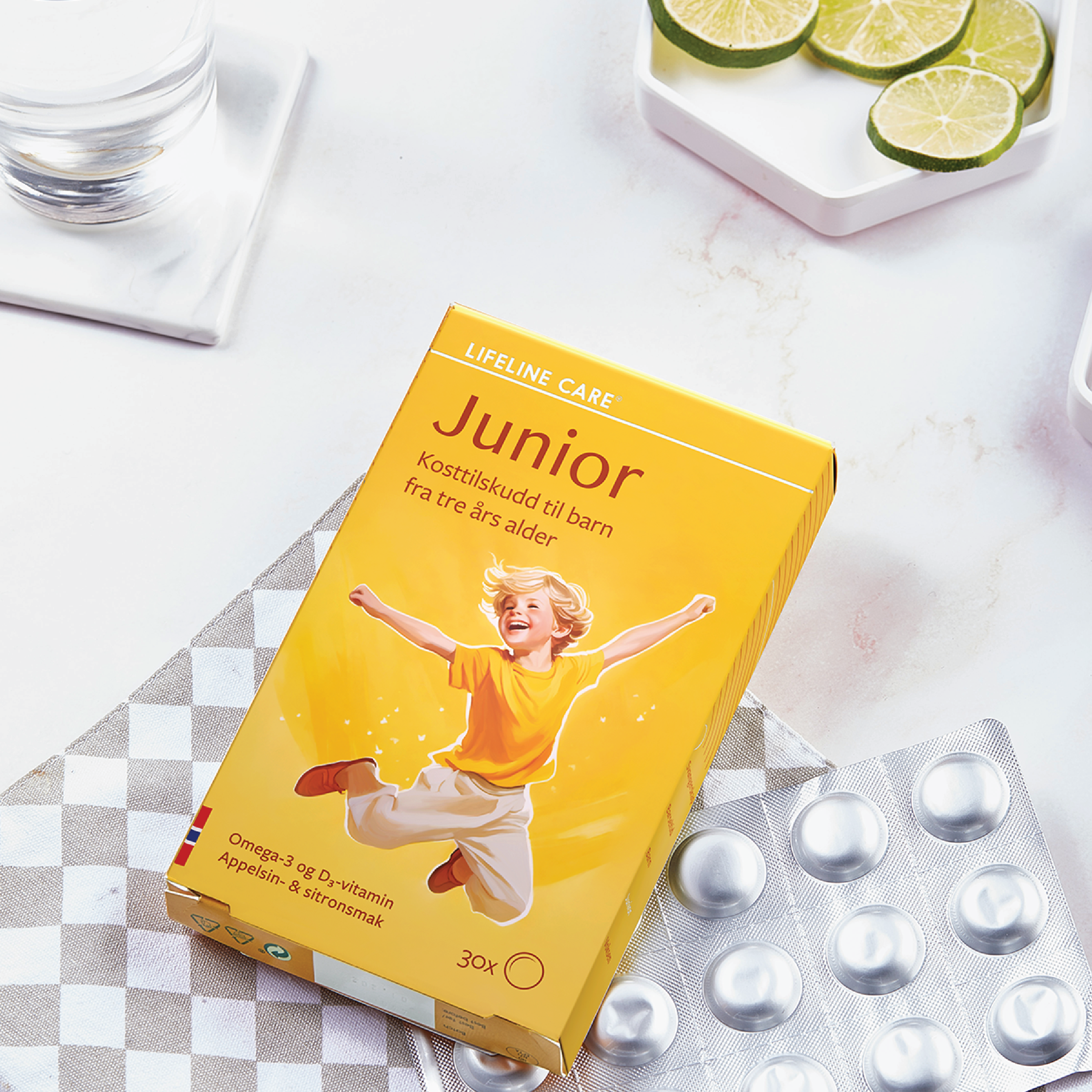 Lifeline Care Kosttilskudd Junior, 30 stk.