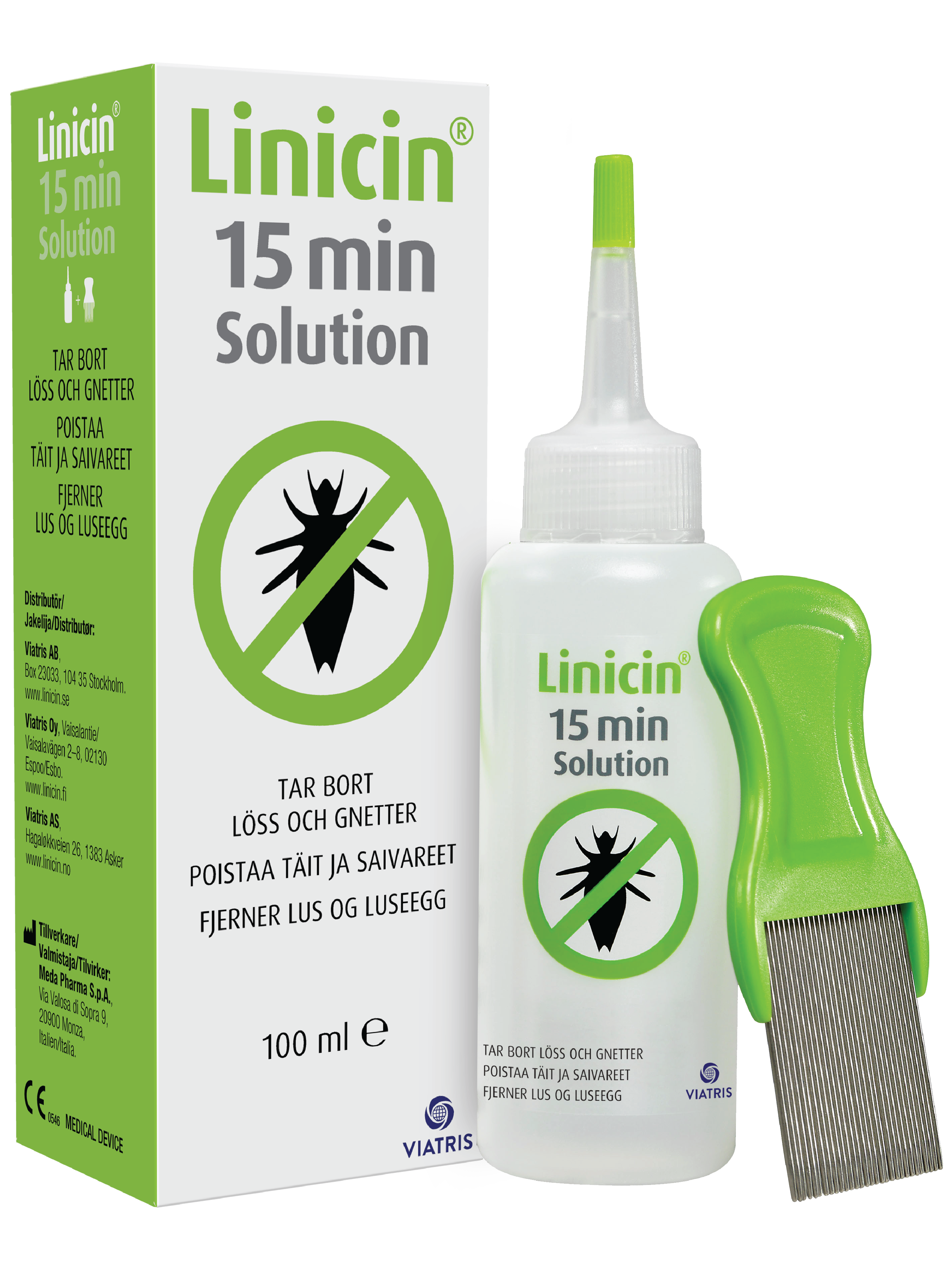 Linicin 15 min solution, 100 ml