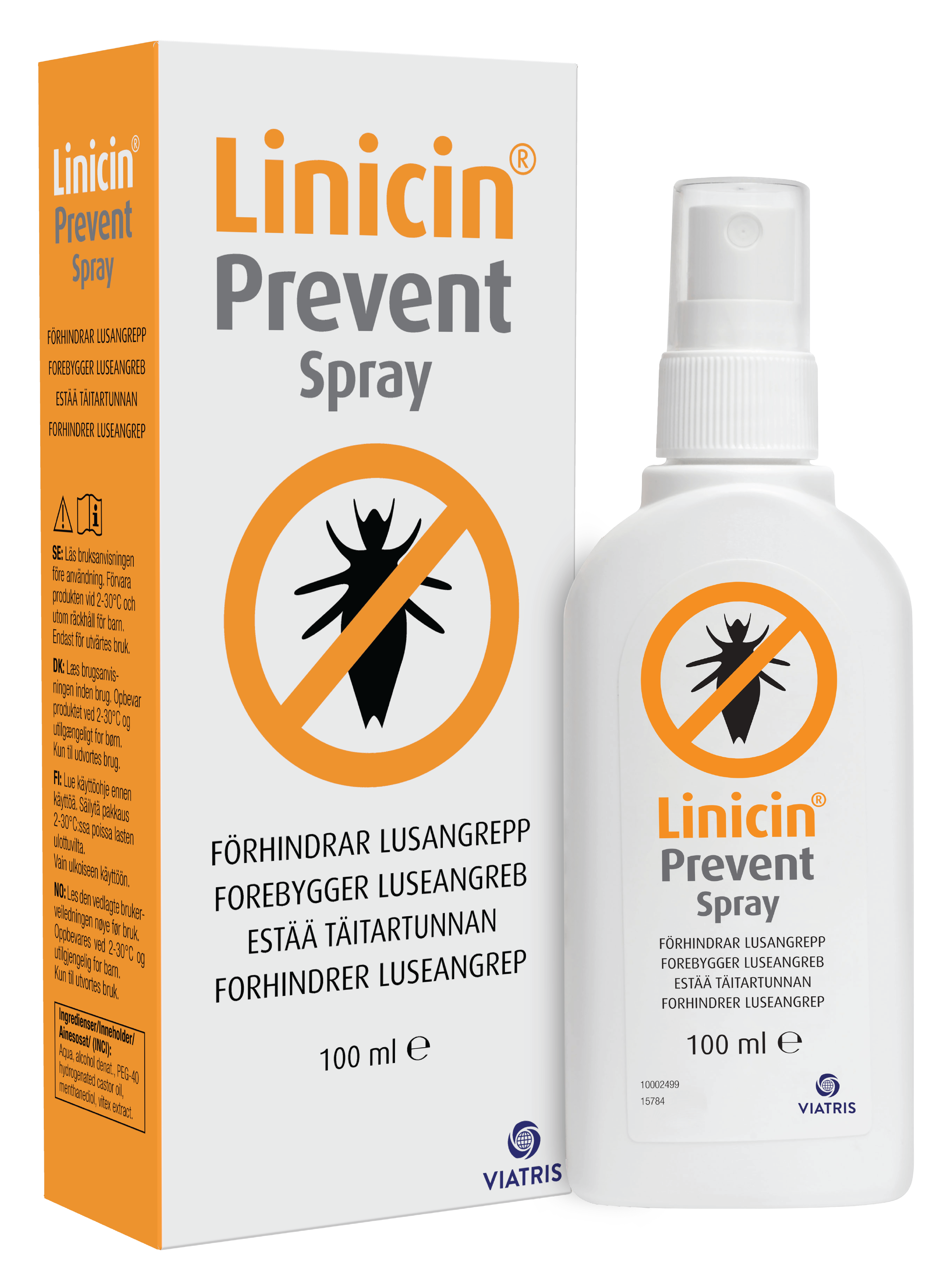 Linicin Prevent spray, 100 ml