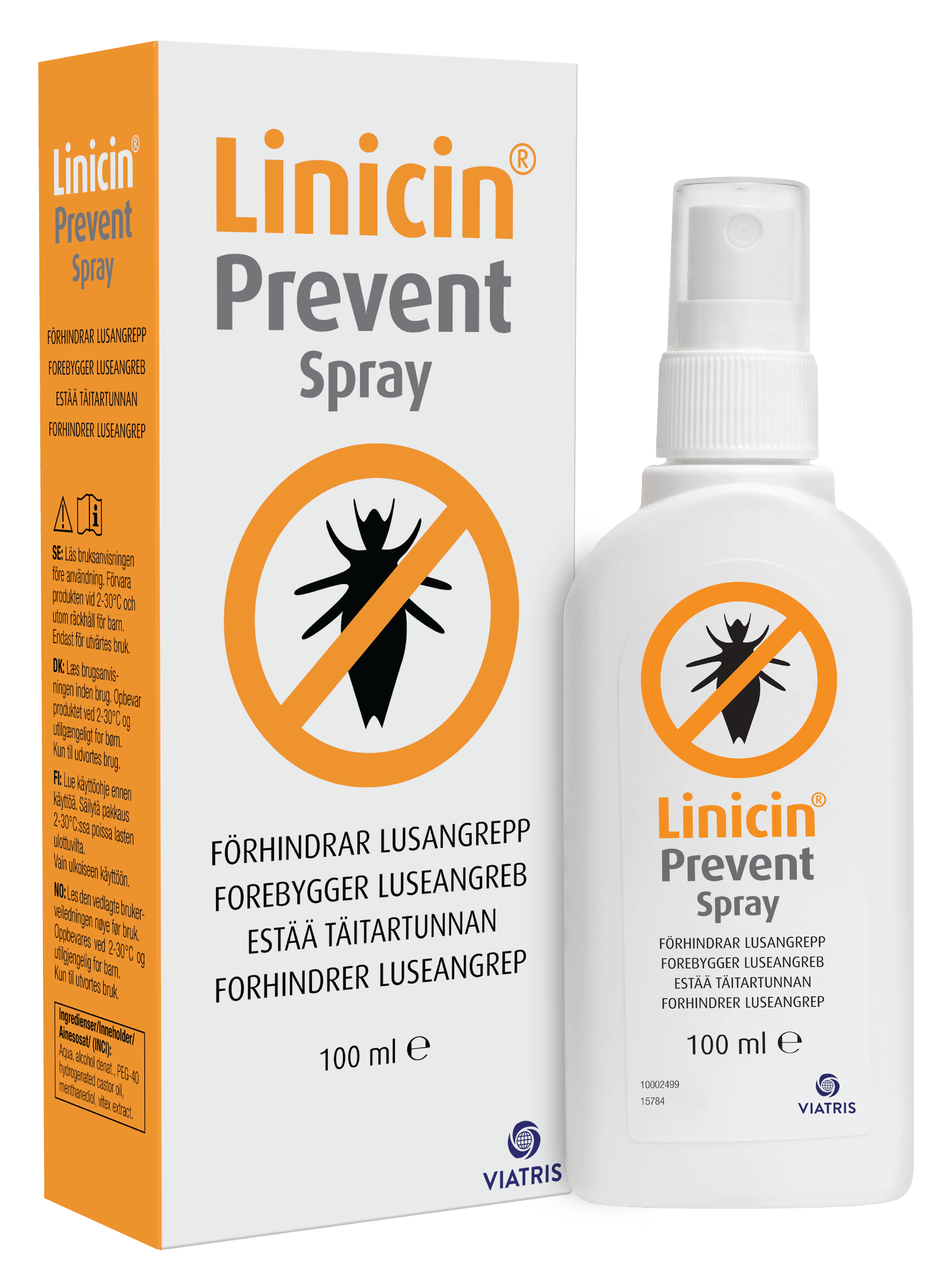 Linicin Prevent spray, 100 ml