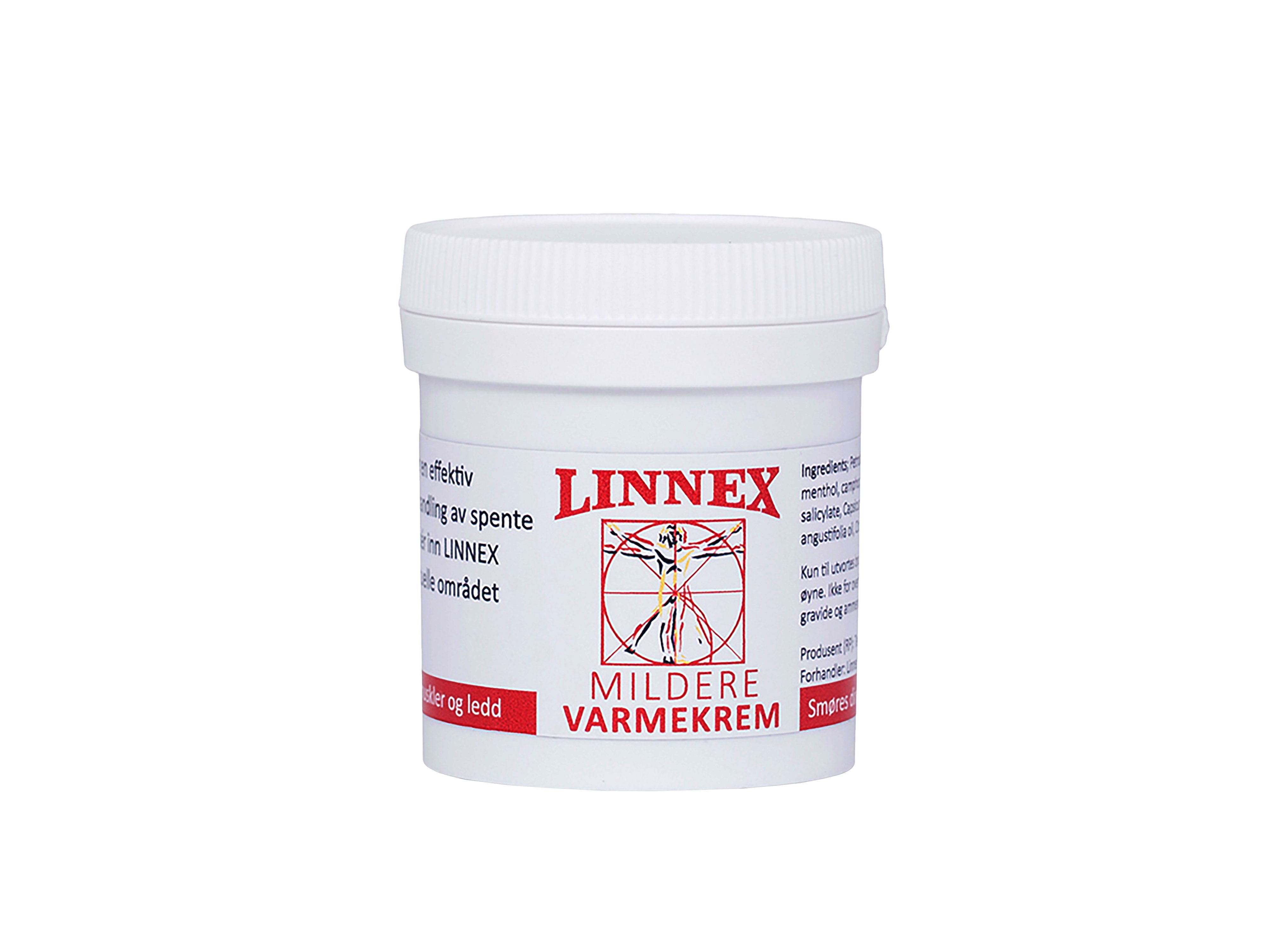 Linnex Mildere Varmekrem, 100 ml