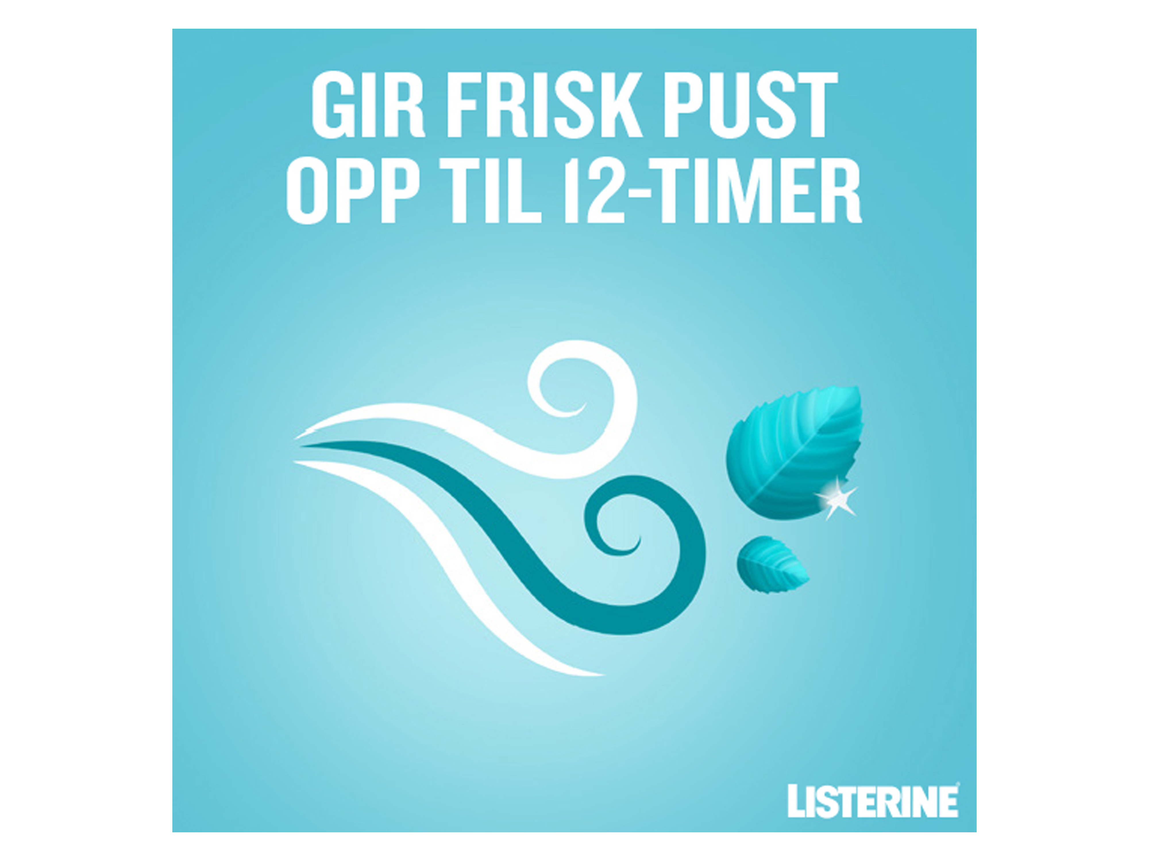 Listerine Cool Mint Milder Taste Munnskyll, 1000 ml