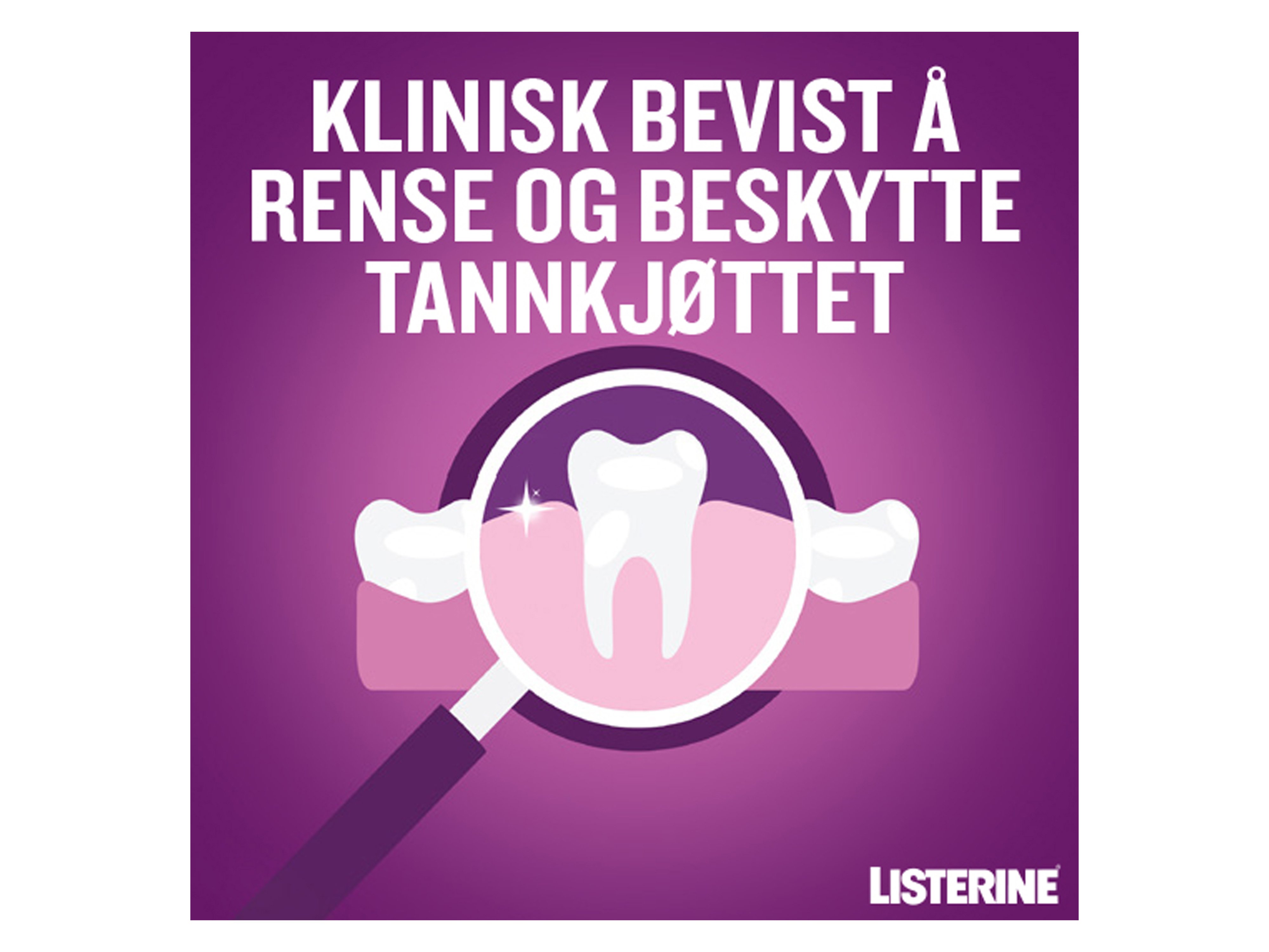 Listerine Total Care Milder Taste Munnskyll, 500 ml