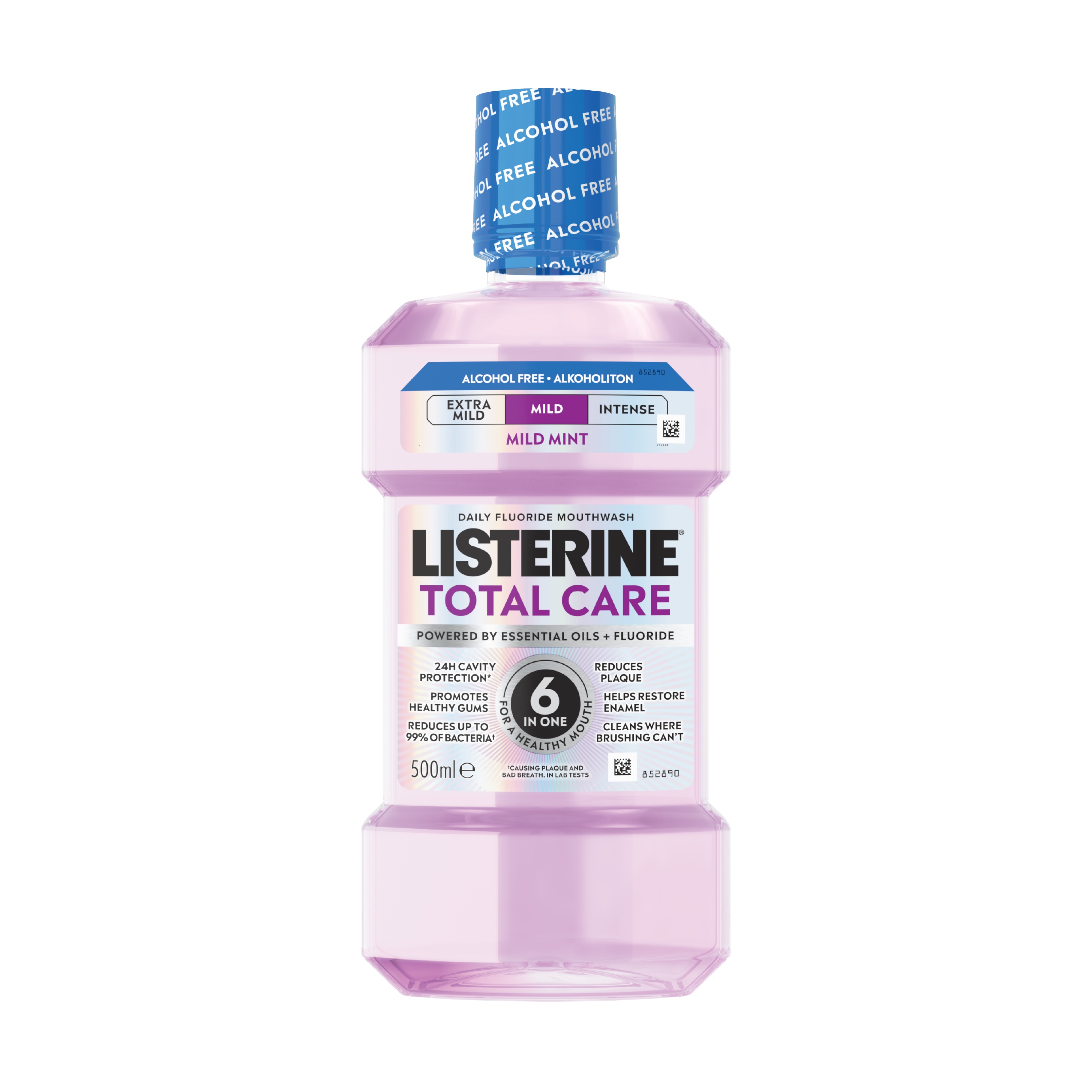 Listerine Total Care Milder Taste Munnskyll, 500 ml