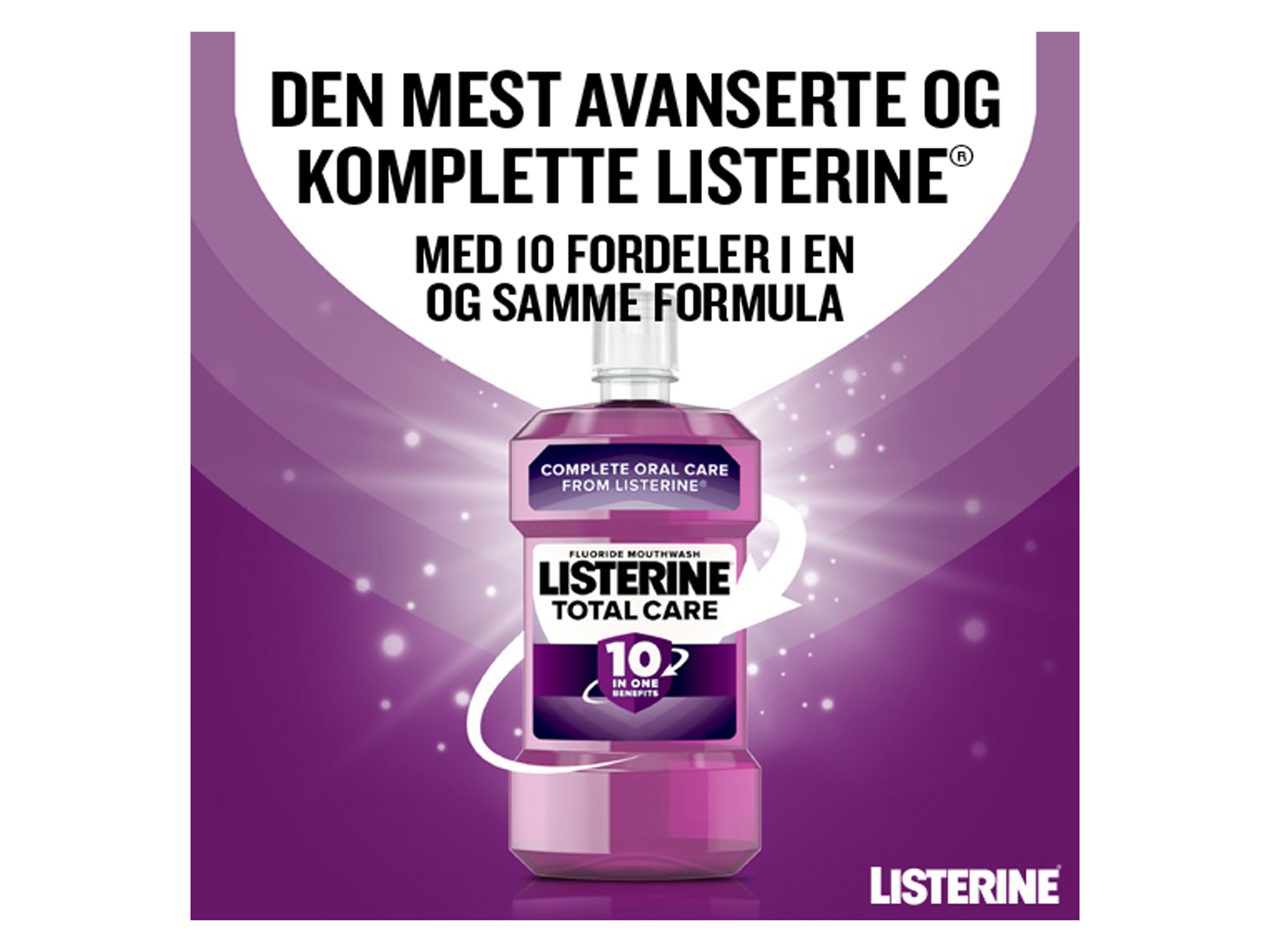 Listerine Total Care munnskyll, 500 ml