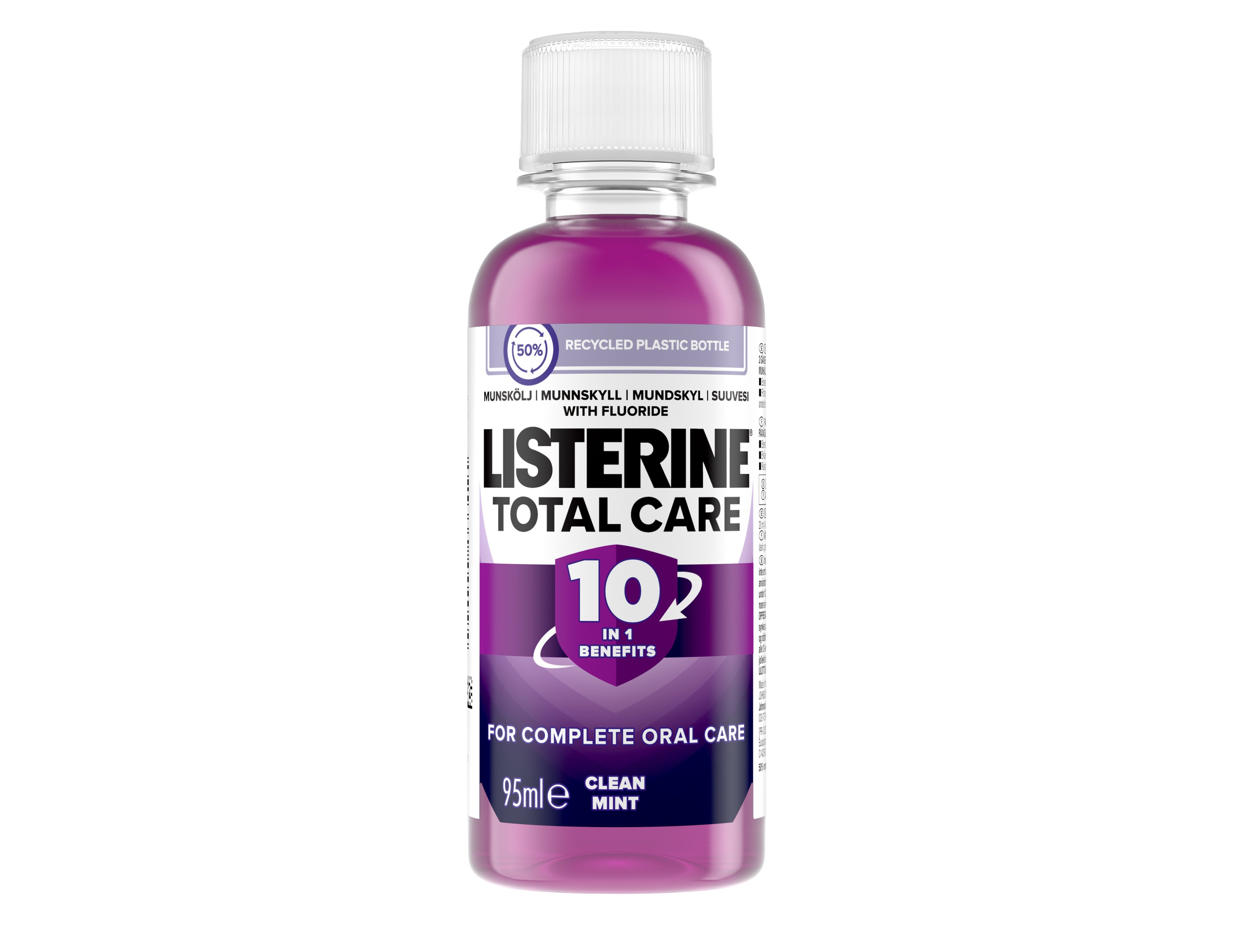 Listerine Total Care Munnskyll, Reisestørrelse, 95 ml