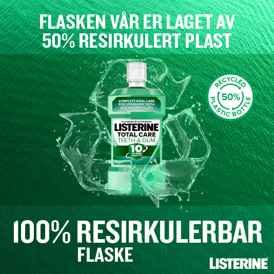 Listerine Total Care Teeth & Gum Munnskyll, 500 ml