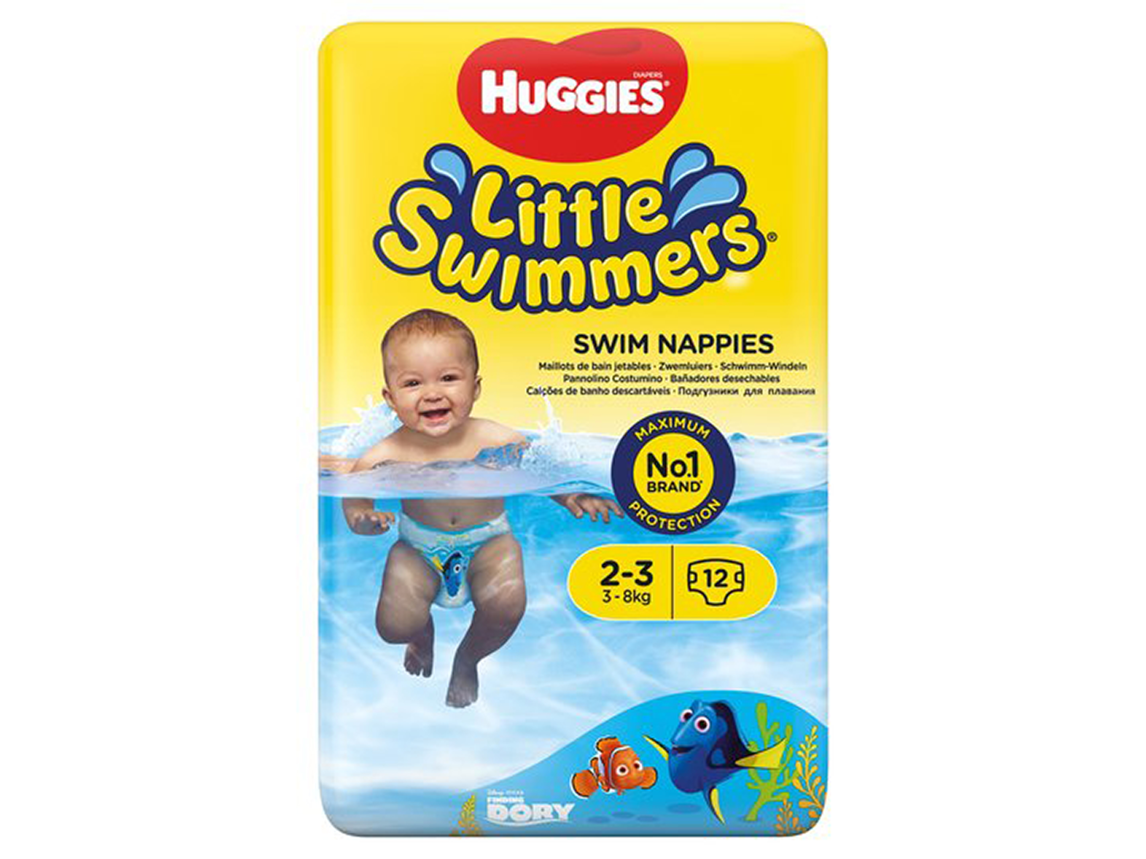 Little Swimmers LittleSwimmers Nr 2-3, 12 stk