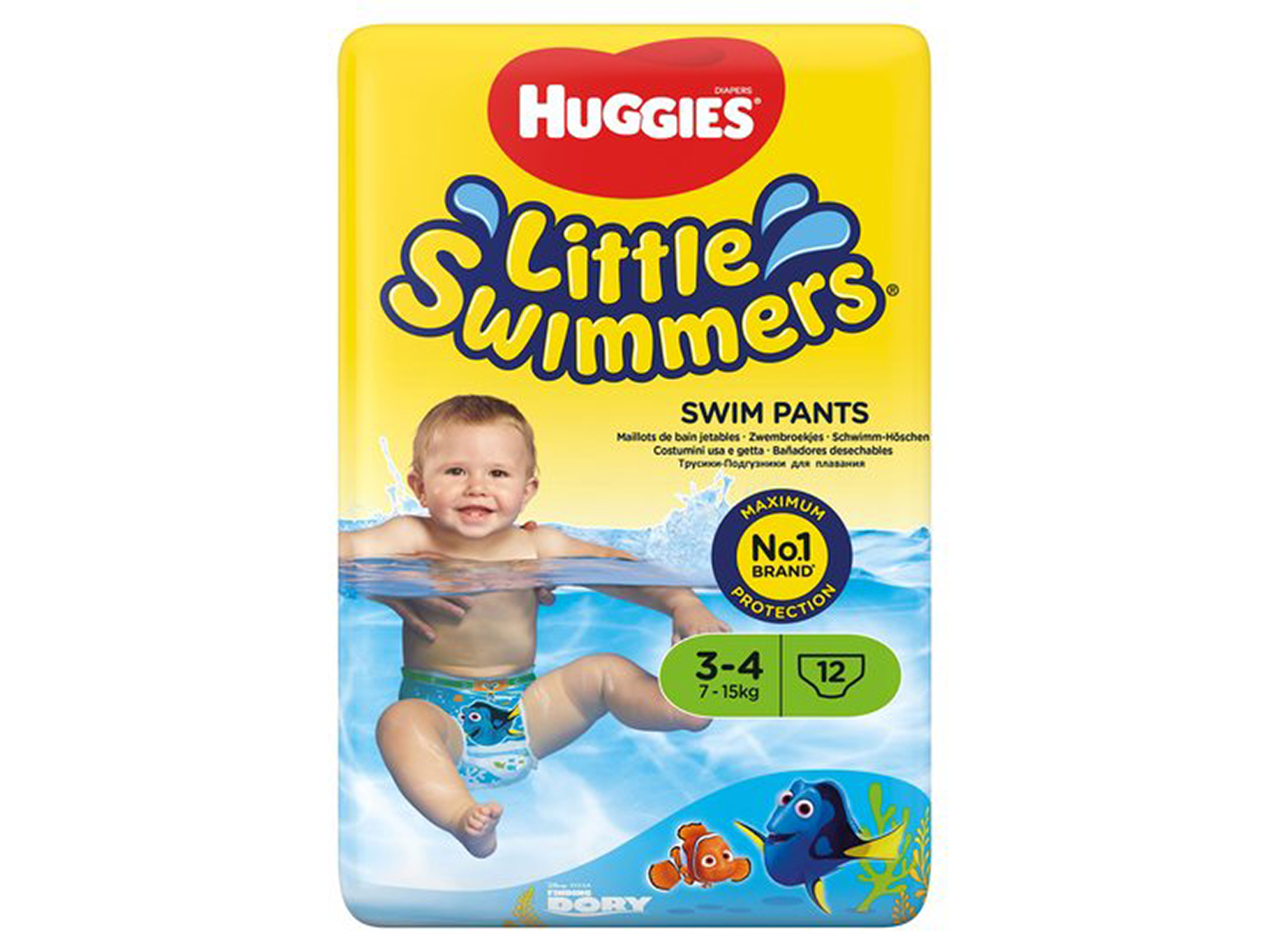 Little Swimmers Nr 3-4, 12 stk