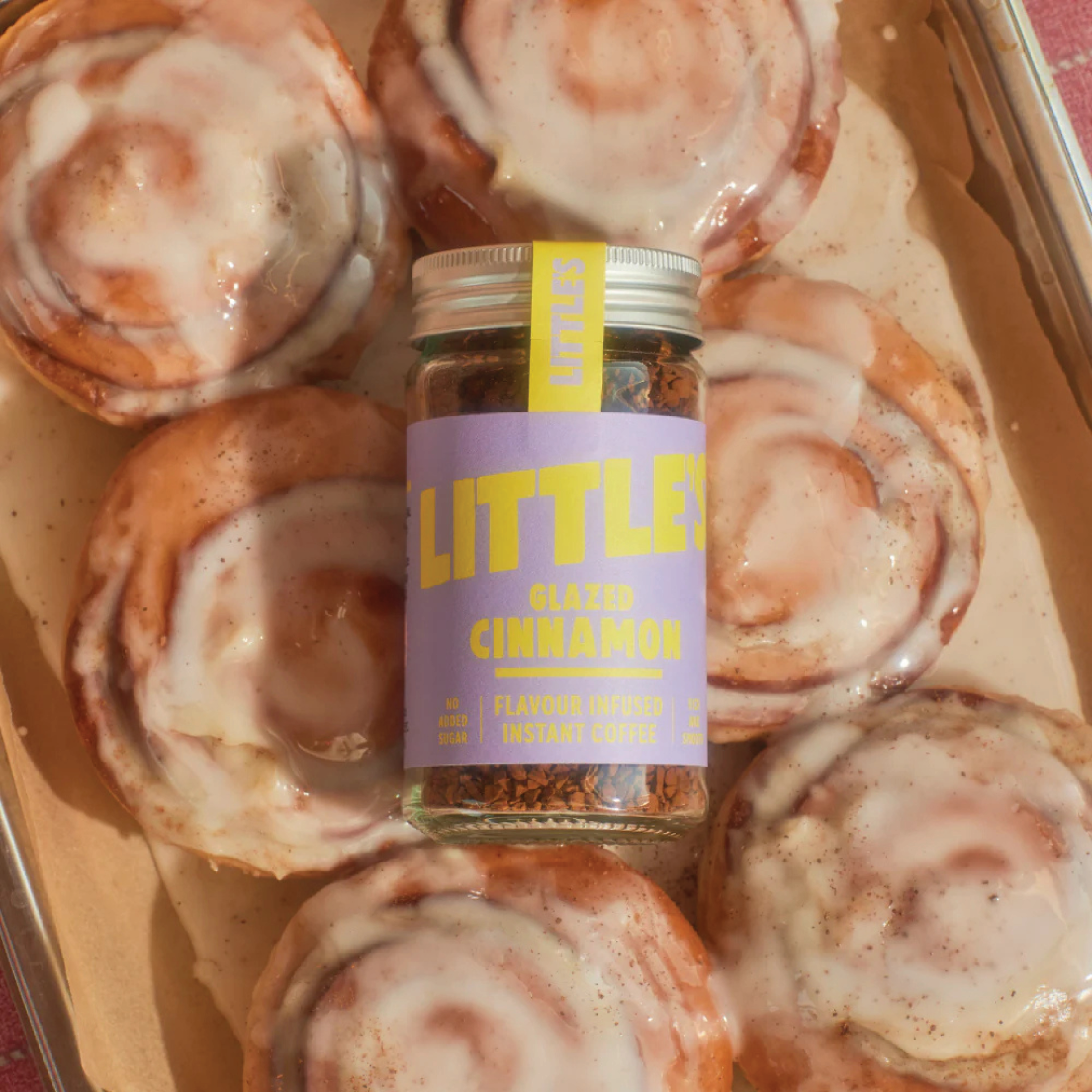 Little's Instant Coffee Glazed Cinnamon, 50 g