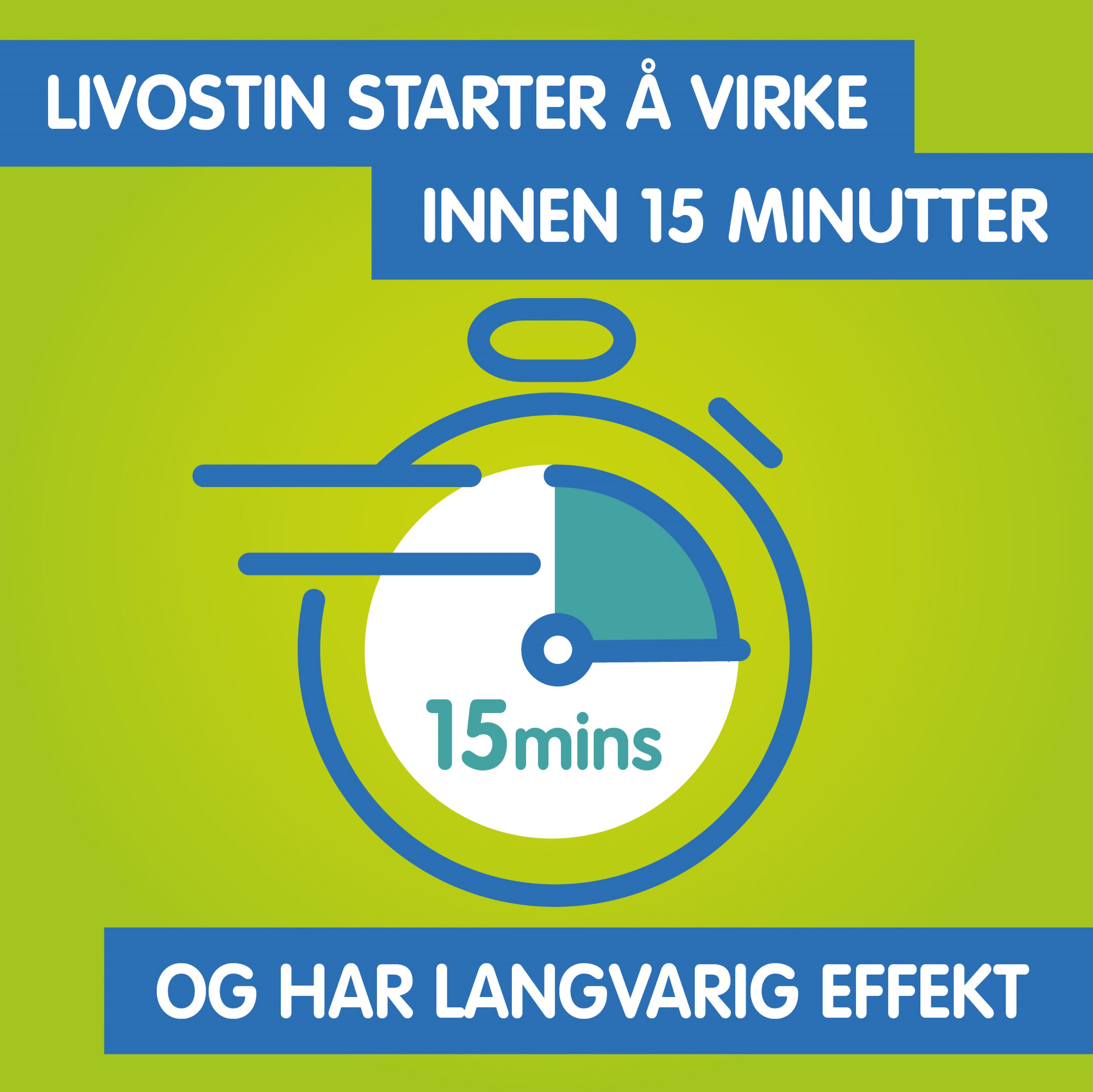 Livostin Nesespray 50 µg/dose, 150 doser