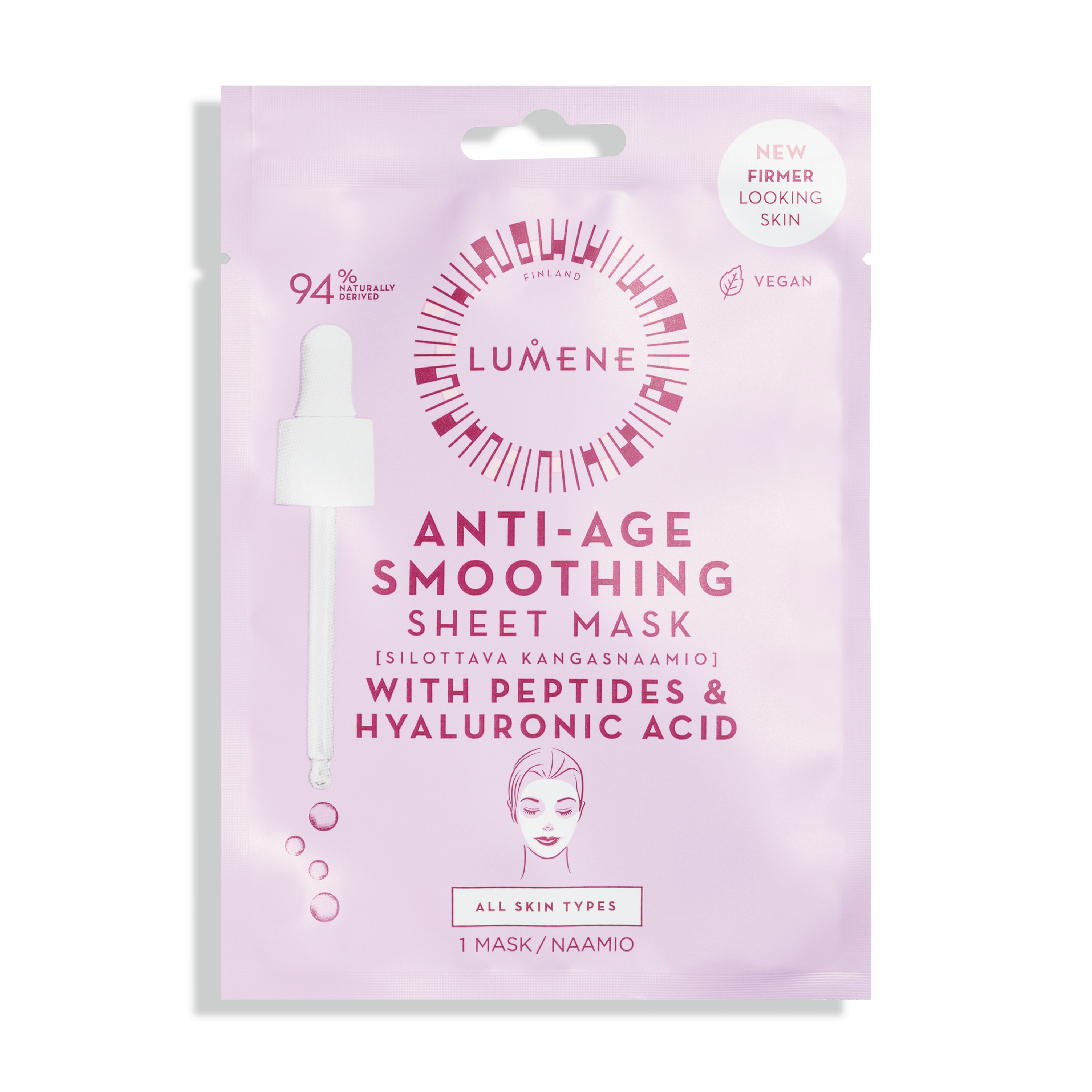 Lumene Anti-Age Sheet Mask, 1 stk.