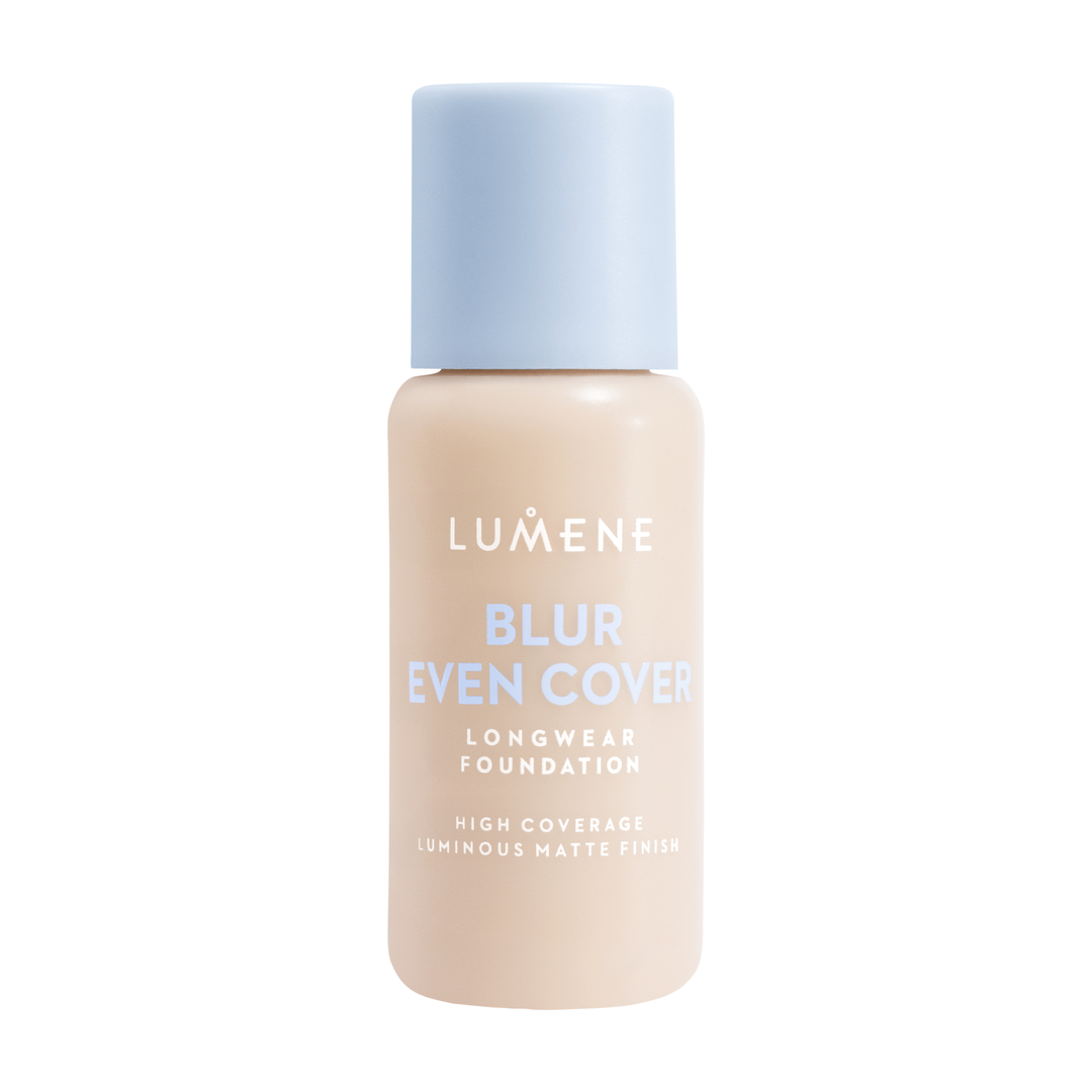 Lumene Blur Even Cover Foundation, 0 Neutral, 34 ml