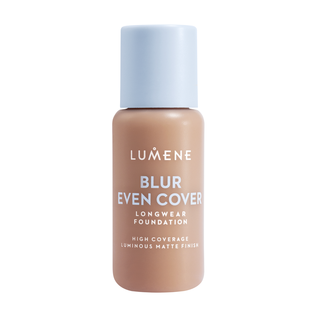 Lumene Blur Even Cover Foundation, 5 Warm, 34 ml