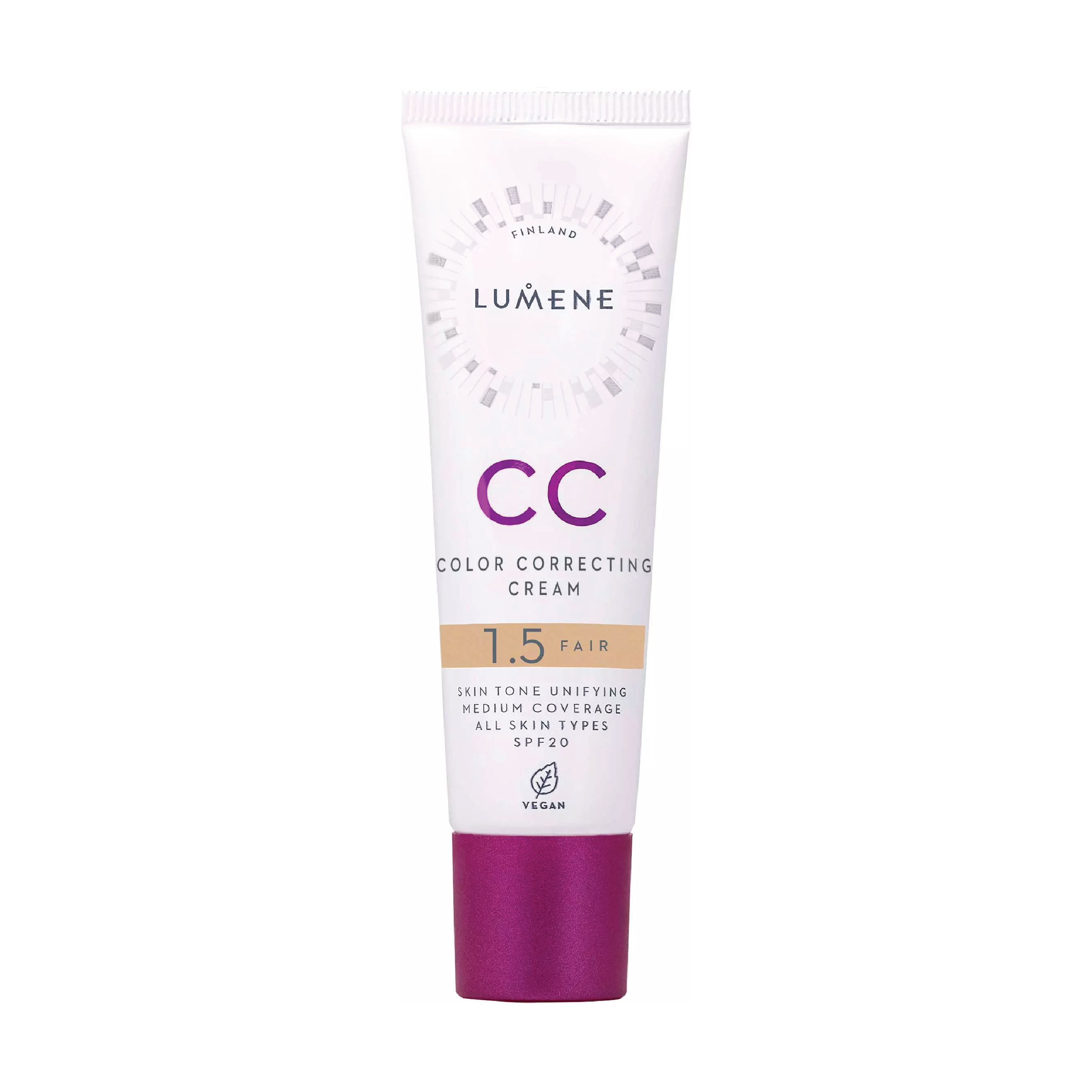 Lumene CC Color Correcting Cream SPF20, Fair, 30 ml