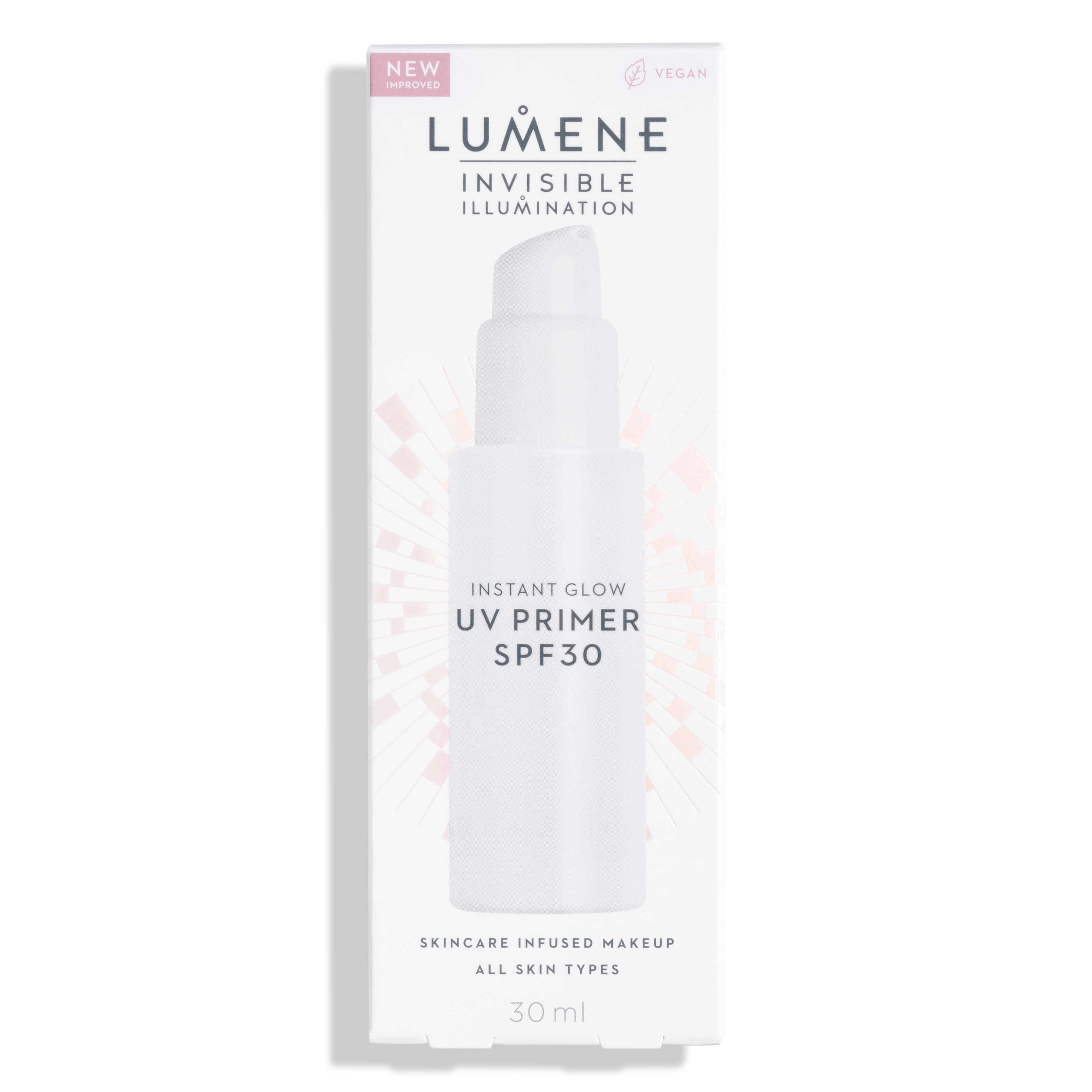 Lumene Invisible Illumination Instant Glow UV Primer SPF30, 30 ml
