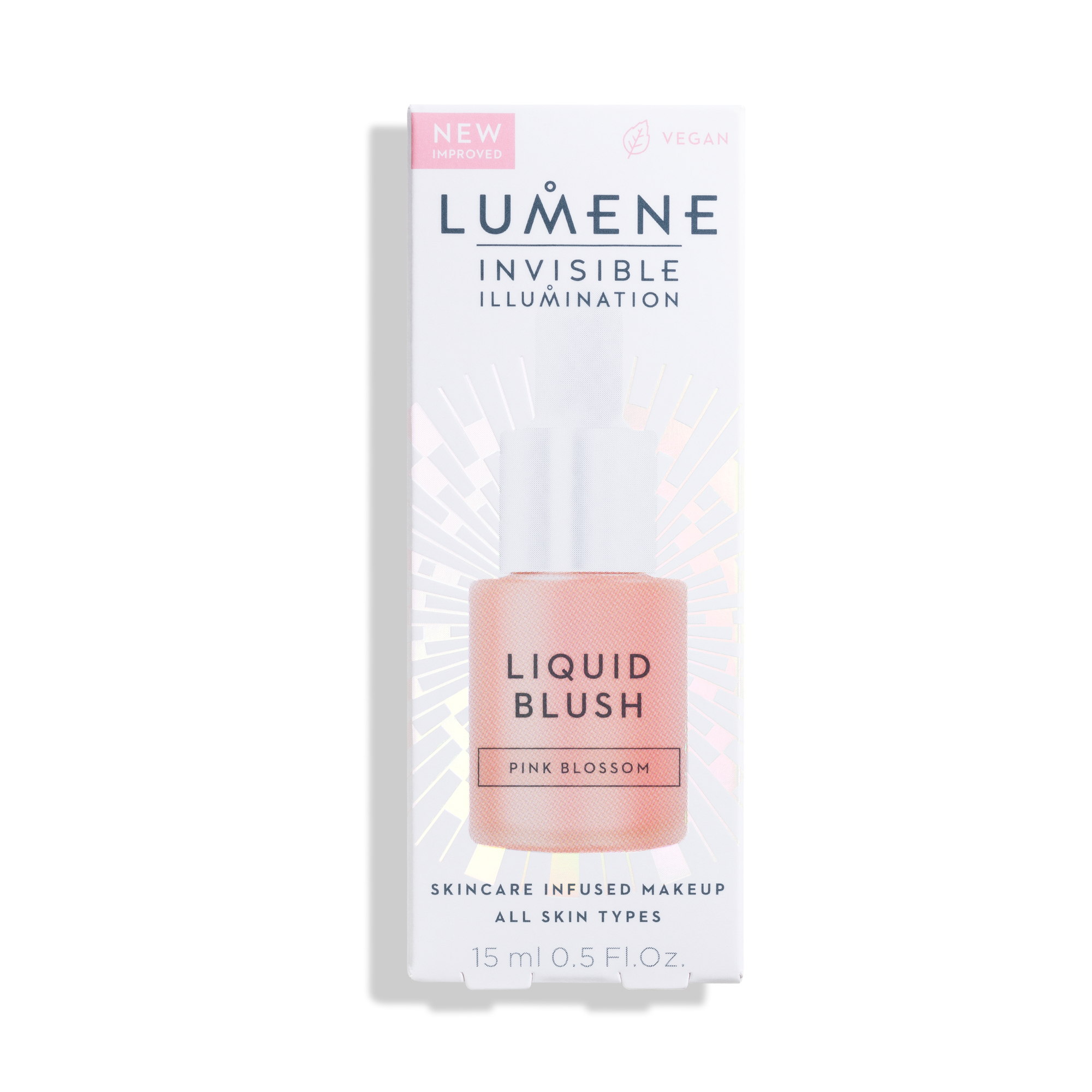 Lumene Invisible Illumination Liquid Blush, Pink Blossom, 15 ml
