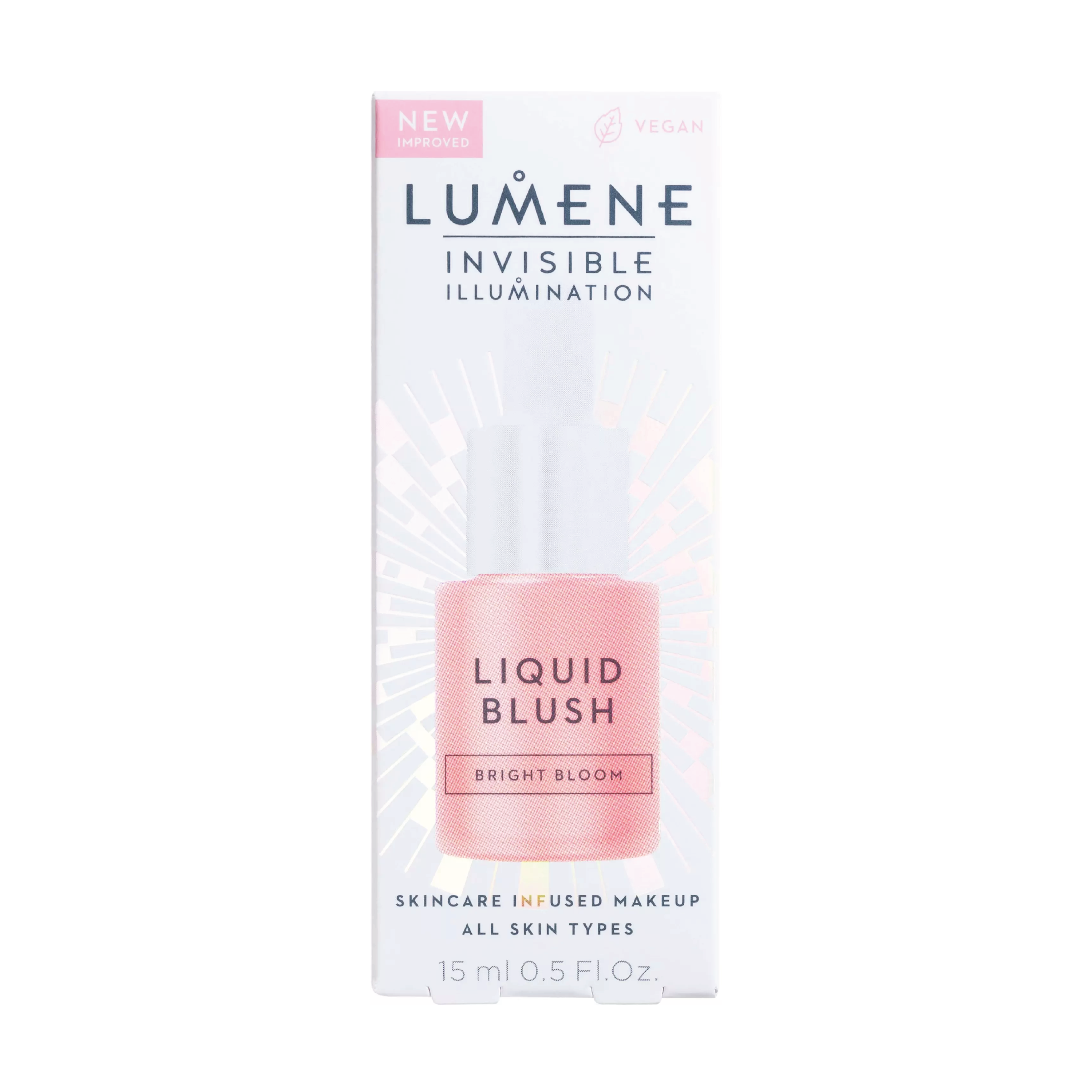 Lumene Invisible Illumination Liquid Blush, Bright Bloom, 15 ml