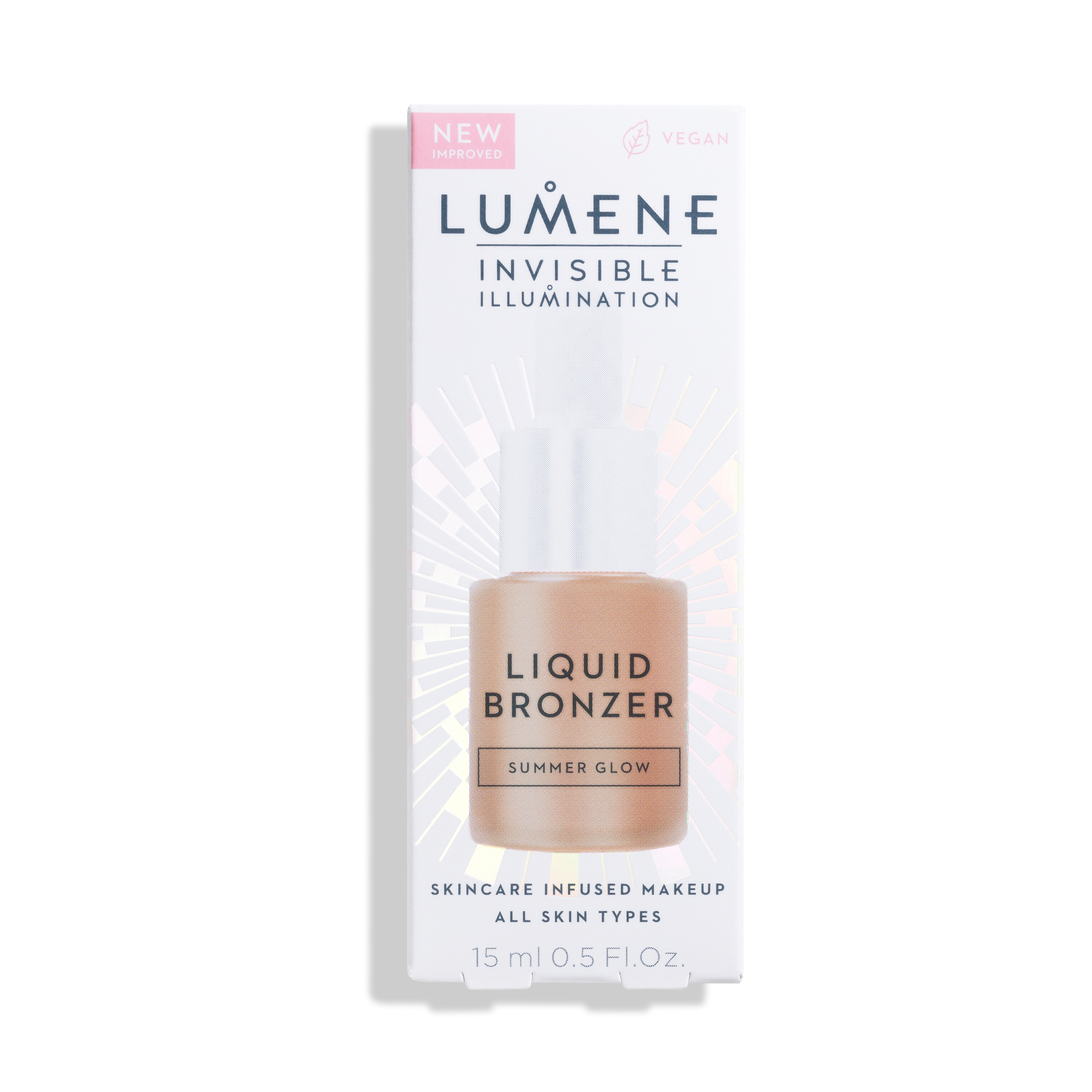 Lumene Invisible Illumination Liquid Bronzer, Summer Glow, 15 ml
