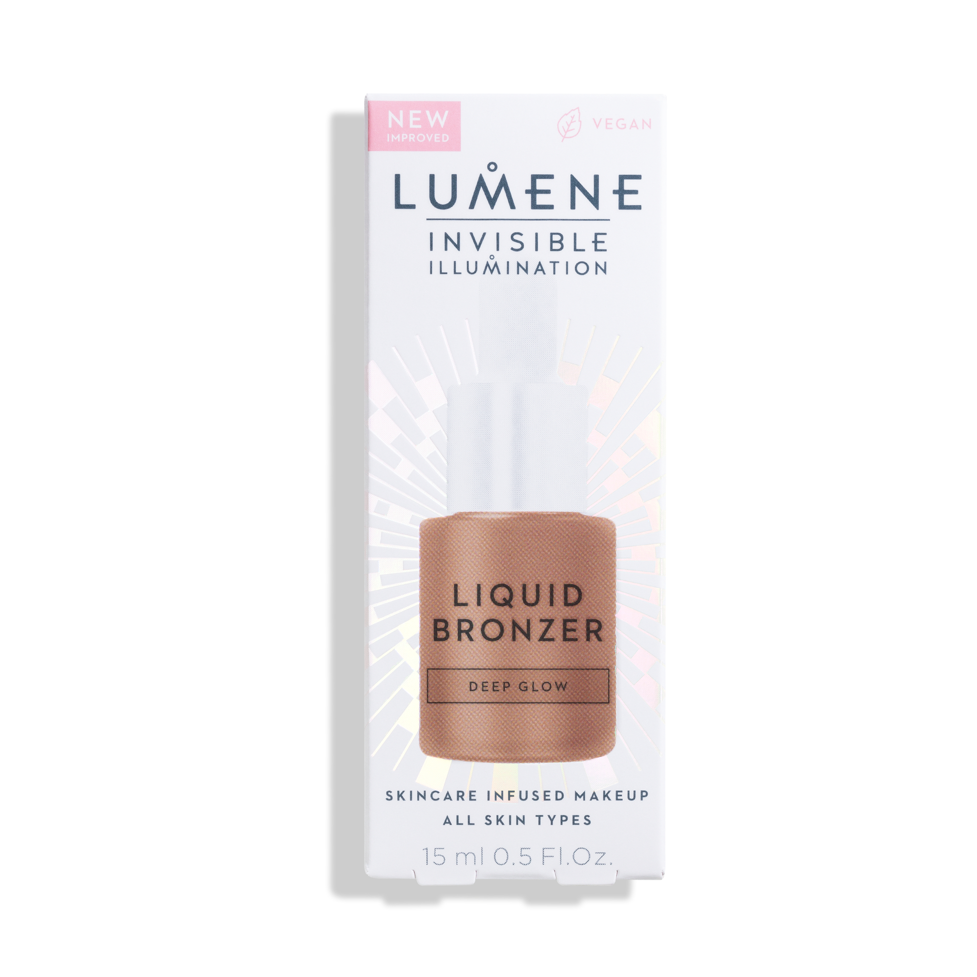 Lumene Invisible Illumination Liquid Bronzer, Deep Glow, 15 ml