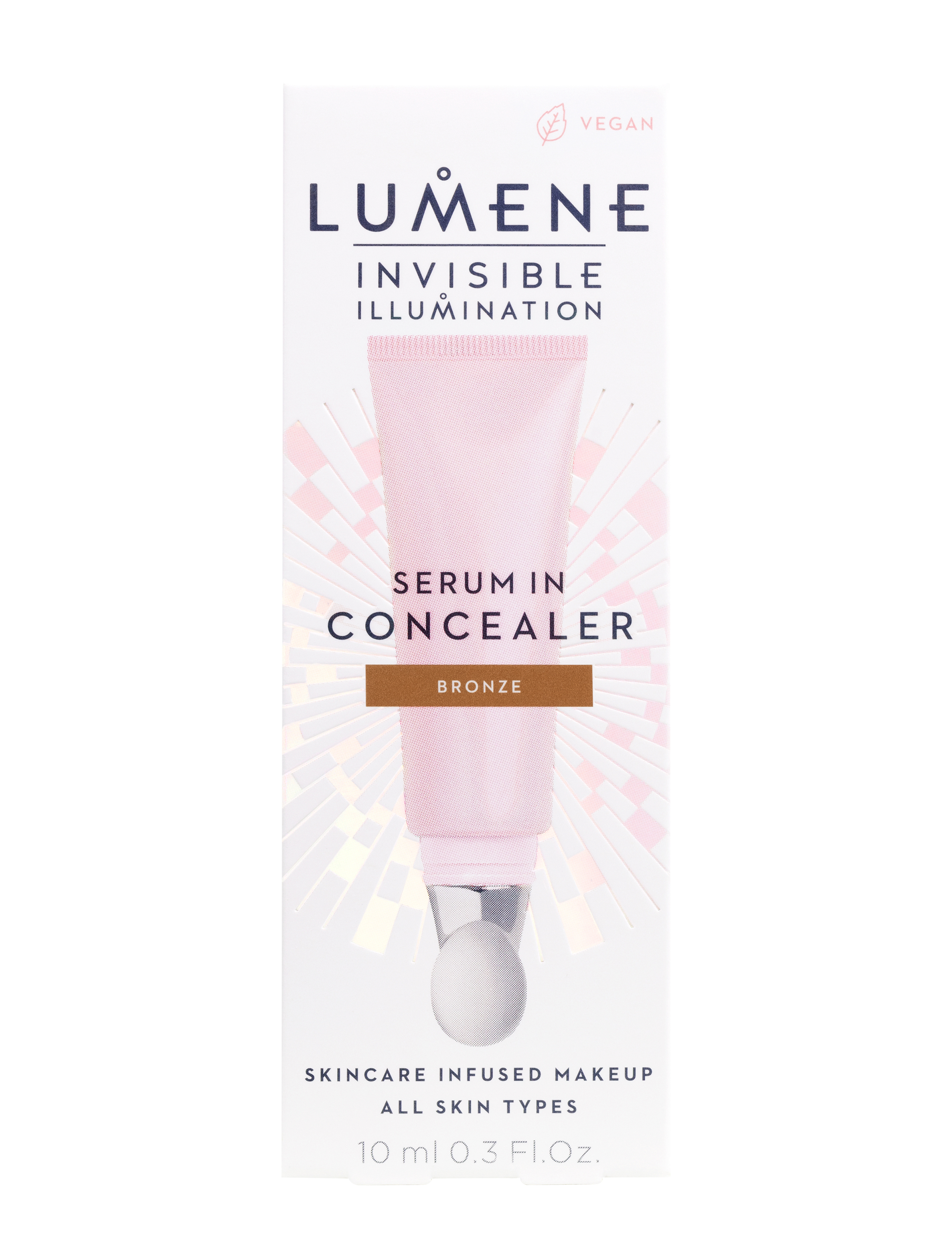 Lumene Invisible Illumination Serum In Concealer, Bronze, 10 ml