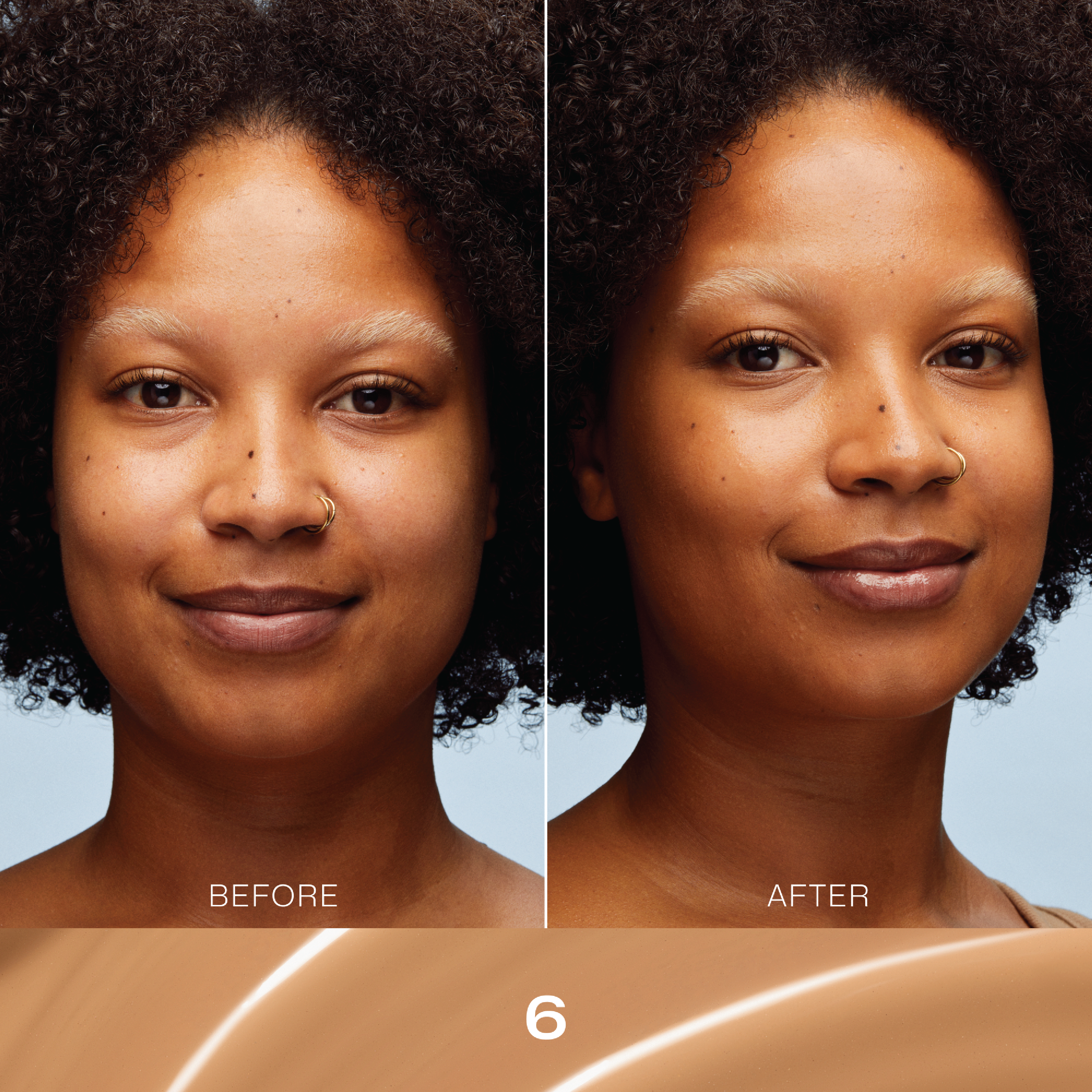 Lumene Invisible Illumination Serum In Foundation SPF30, Farge 6, 30 ml