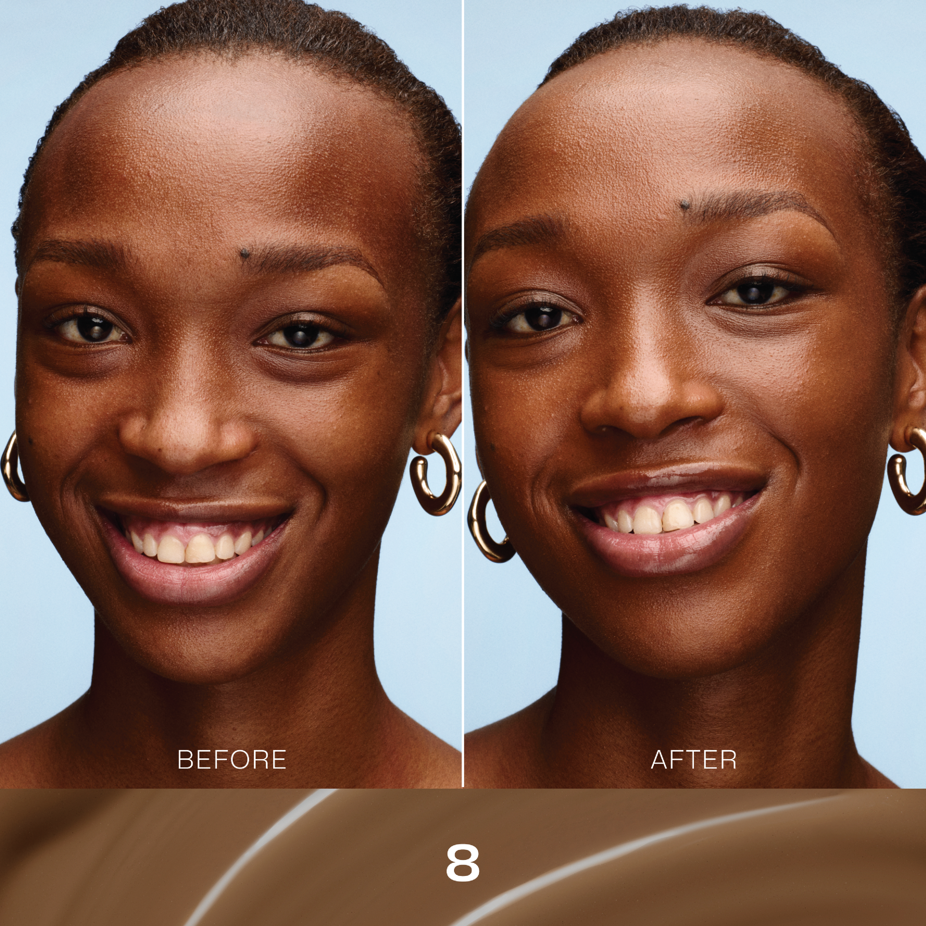 Lumene Invisible Illumination Serum In Foundation SPF30, Farge 8, 30 ml