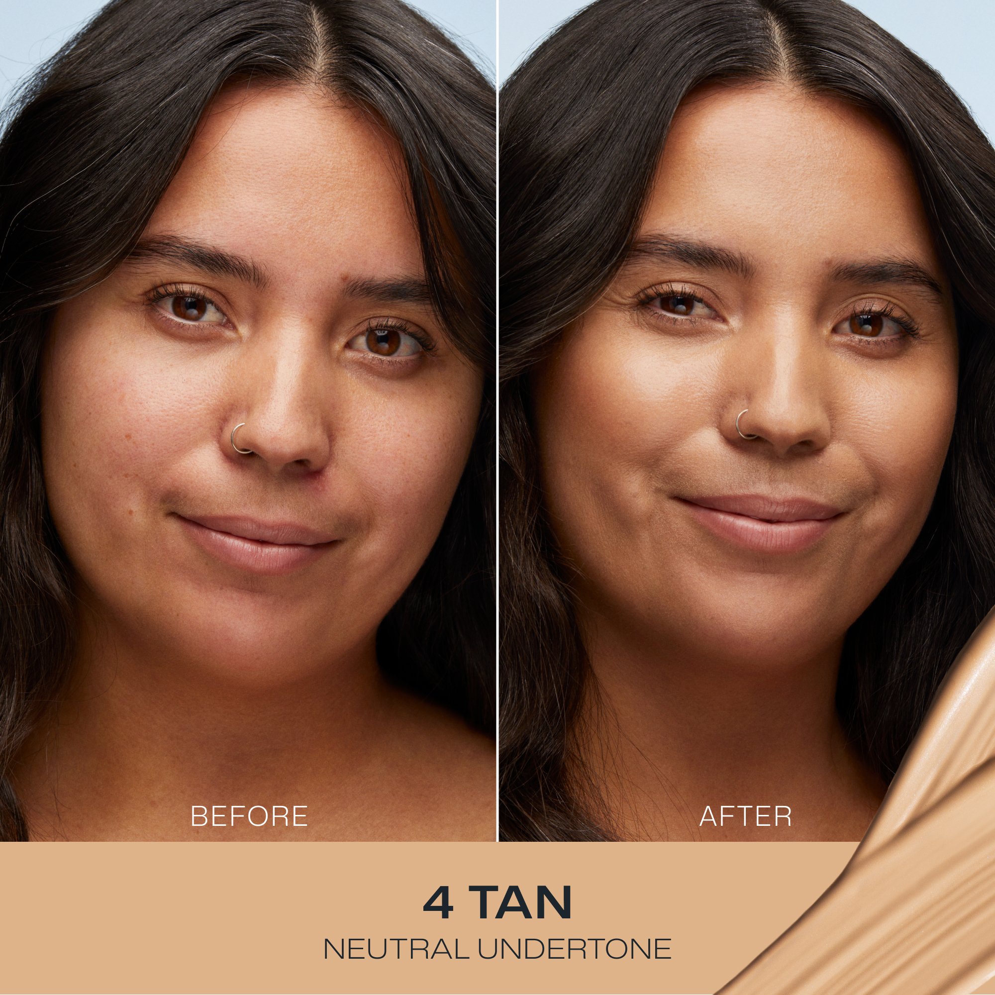 Lumene Natural Glow Fluid Foundation SPF20, 4 Tan, 30 ml