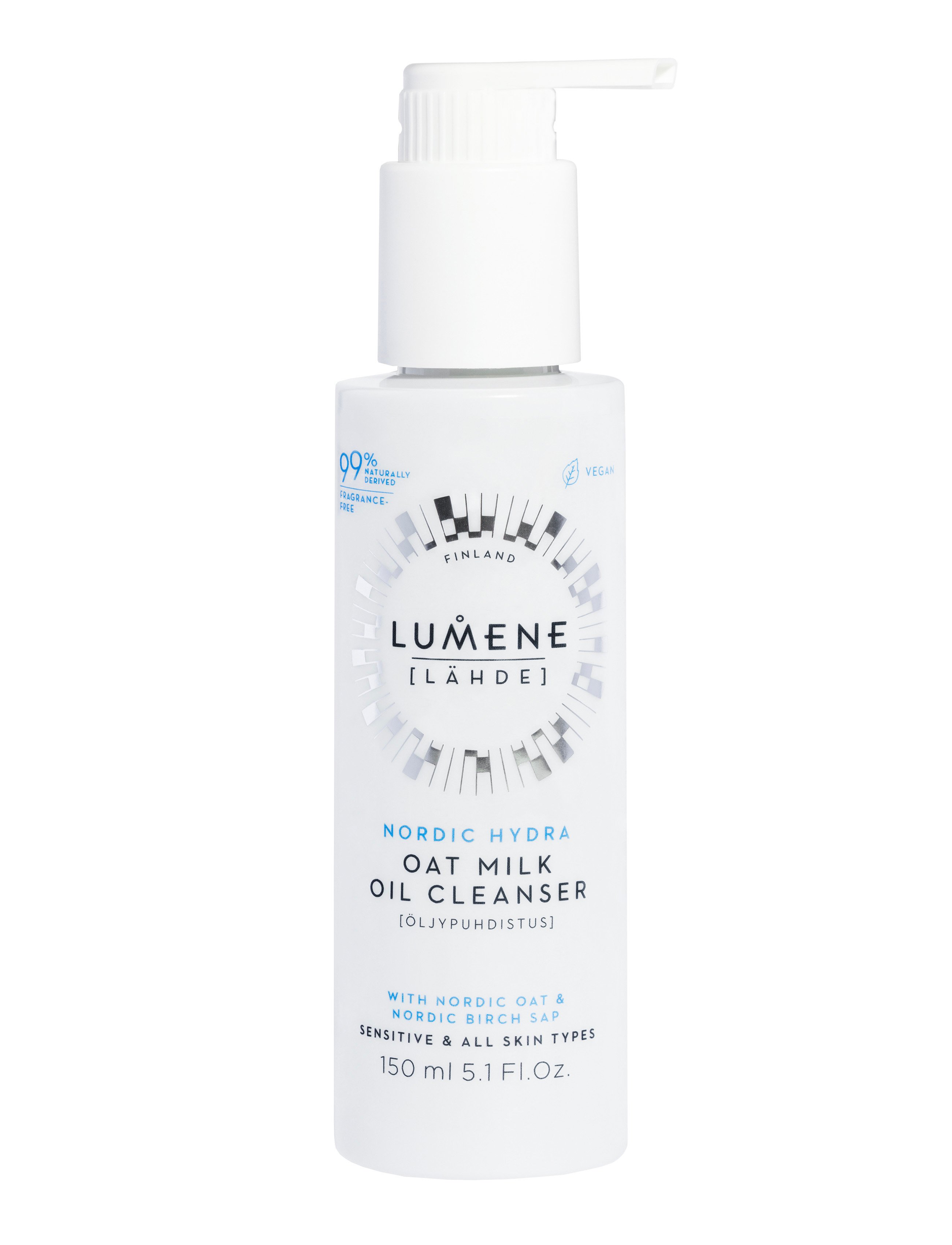 Lumene Nordic Hydra Oat Milk Oil Cleanser, 150 ml