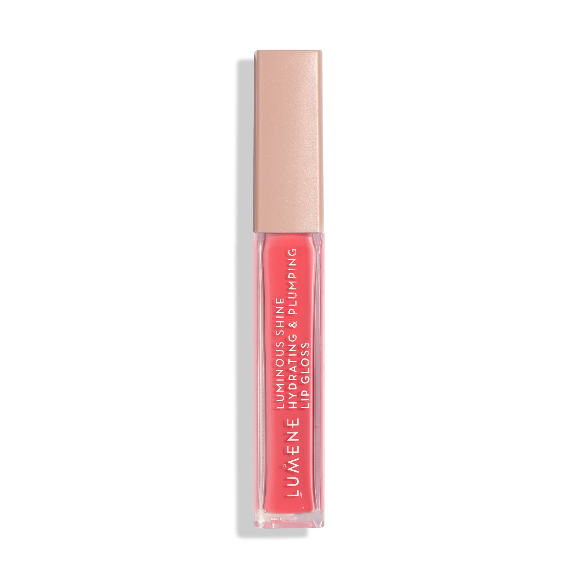 Lumene Luminous Shine Hydrating & Plumping Lip Gloss 04, Peach Pink, 5 ml