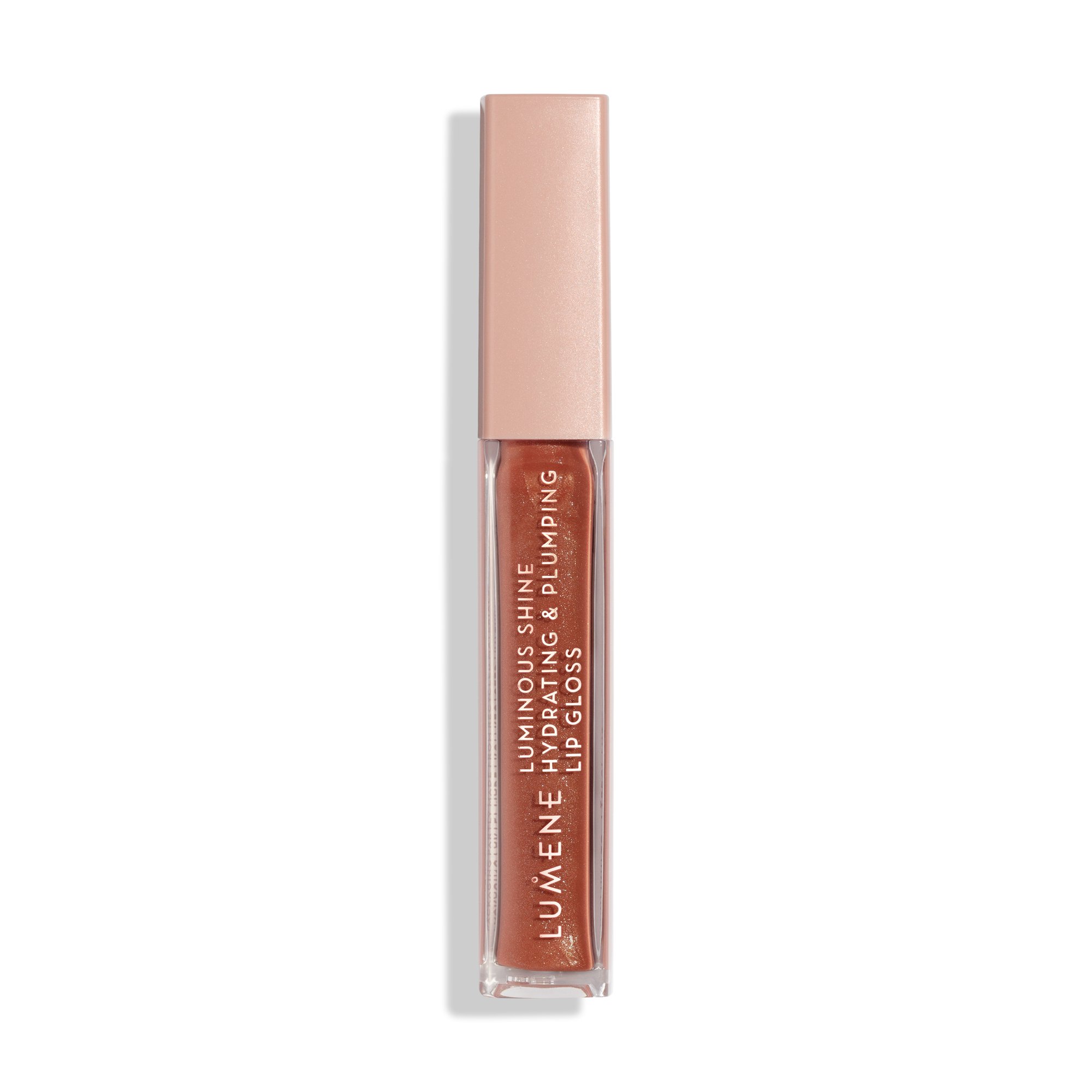 Lumene Luminous Shine Hydrating & Plumping Lip Gloss 08, Sunset Glow, 5 ml