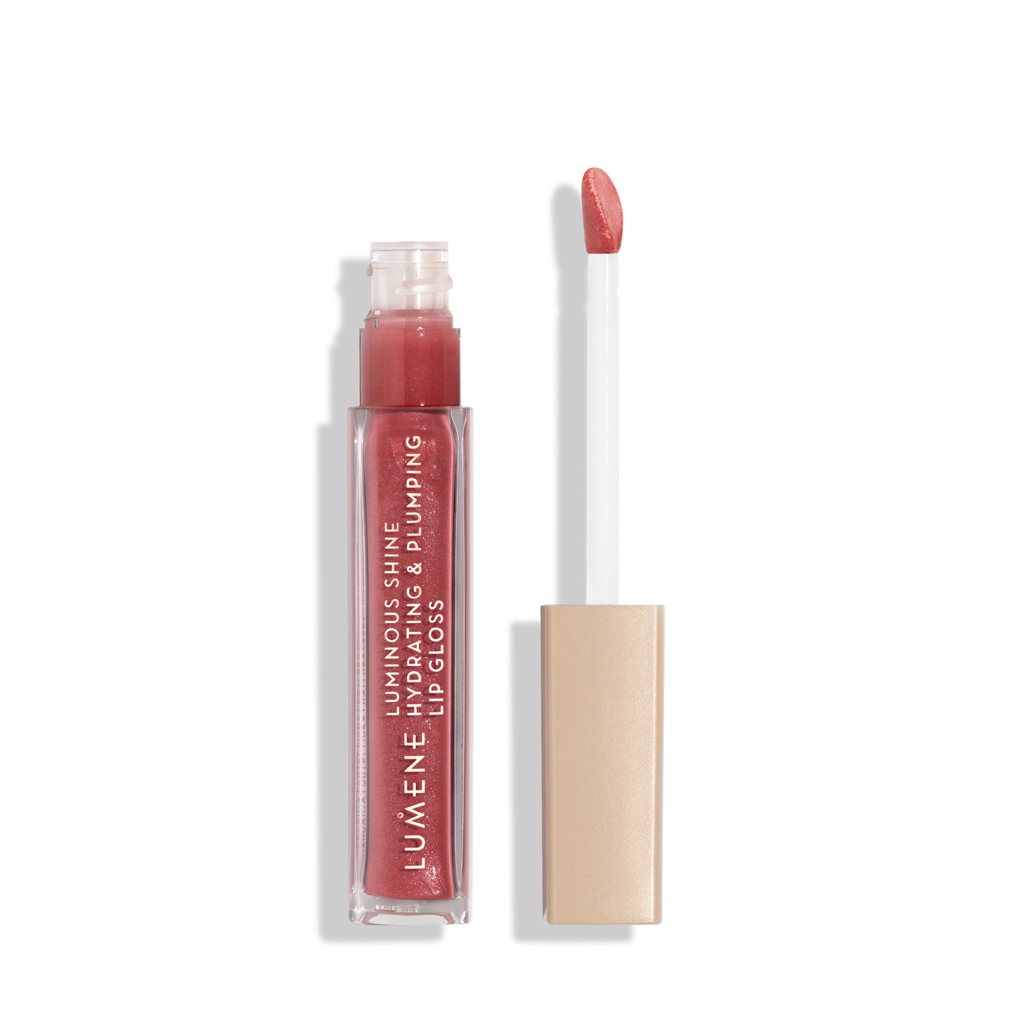 Lumene Luminous Shine Hydrating & Plumping Lip Gloss, 07 Petal Pink, 5 ml