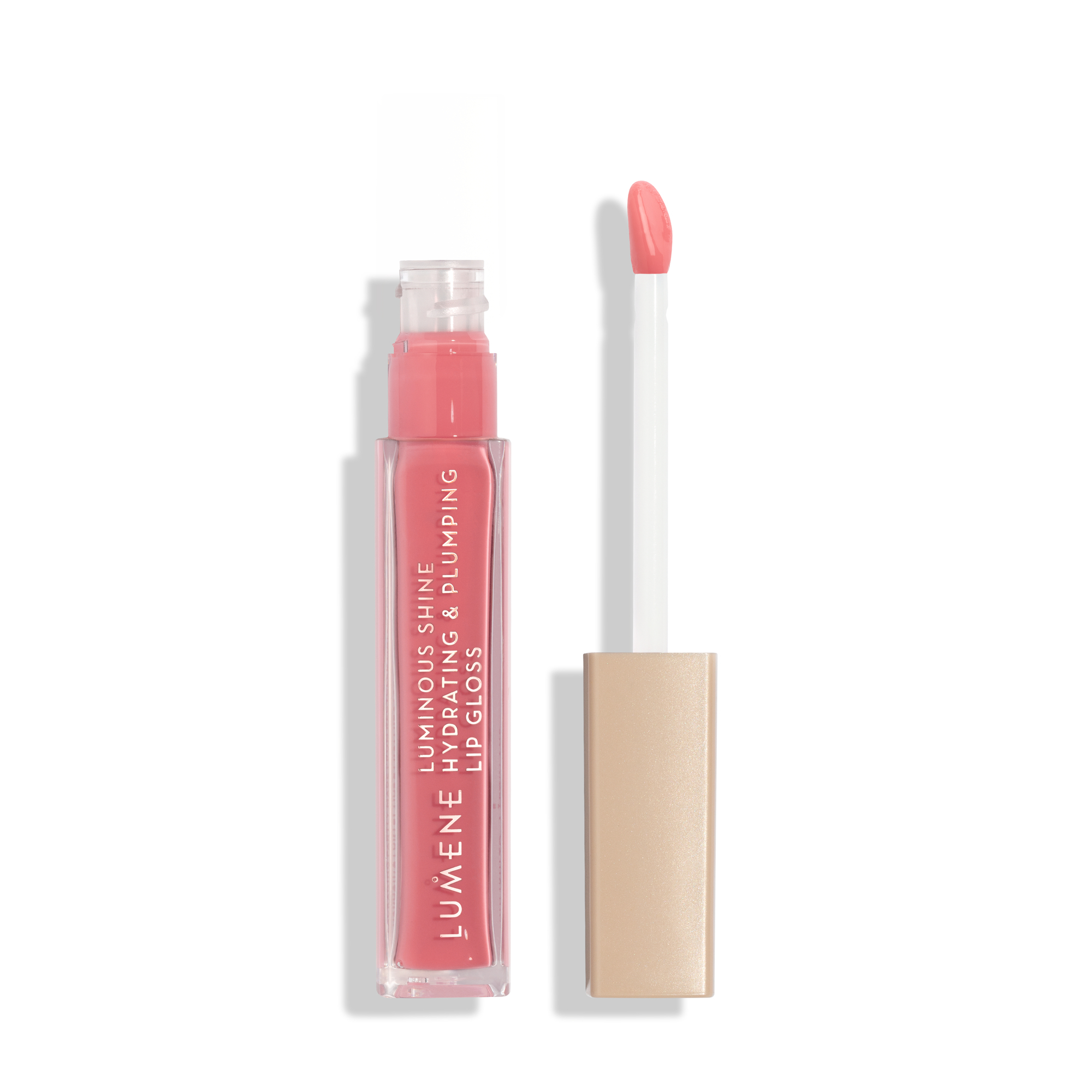 Lumene Luminous Shine Hydrating & Plumping Lip Gloss, 06 Soft Pink, 5 ml