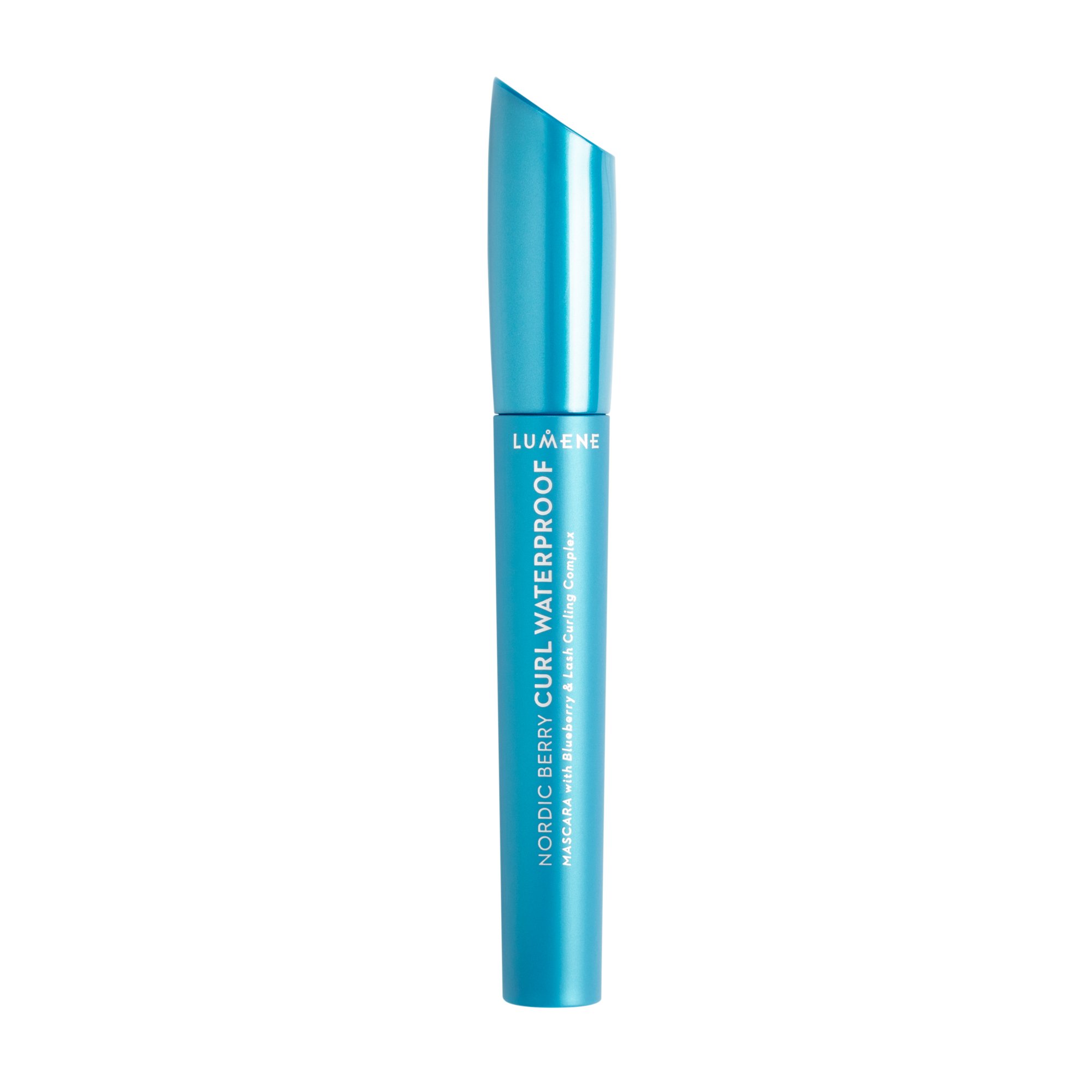 Lumene Nordic Berry Curl Waterproof Mascara Black, Svart, 8 ml