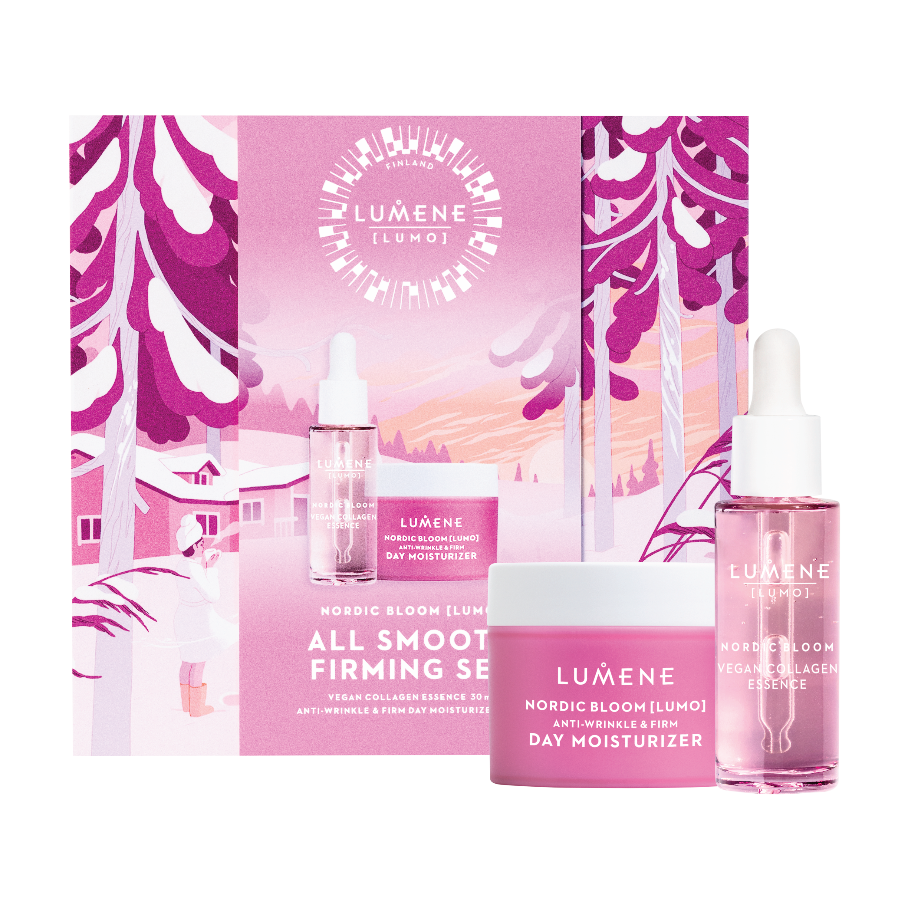 Lumene Nordic Bloom All Smooth Firming Set, 1 sett