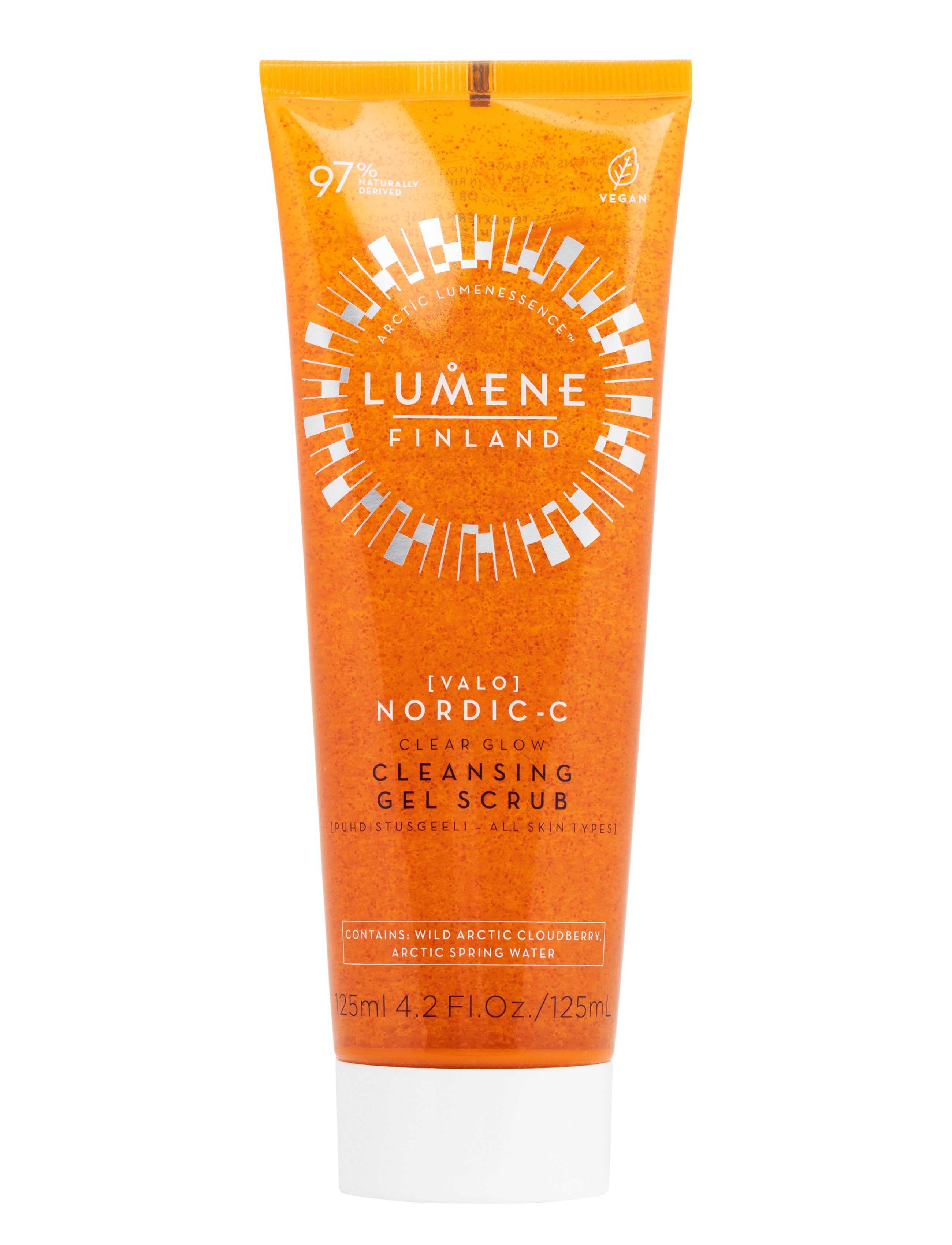Lumene Nordic-C Clear Glow Cleansing Gel Scrub, 125 ml