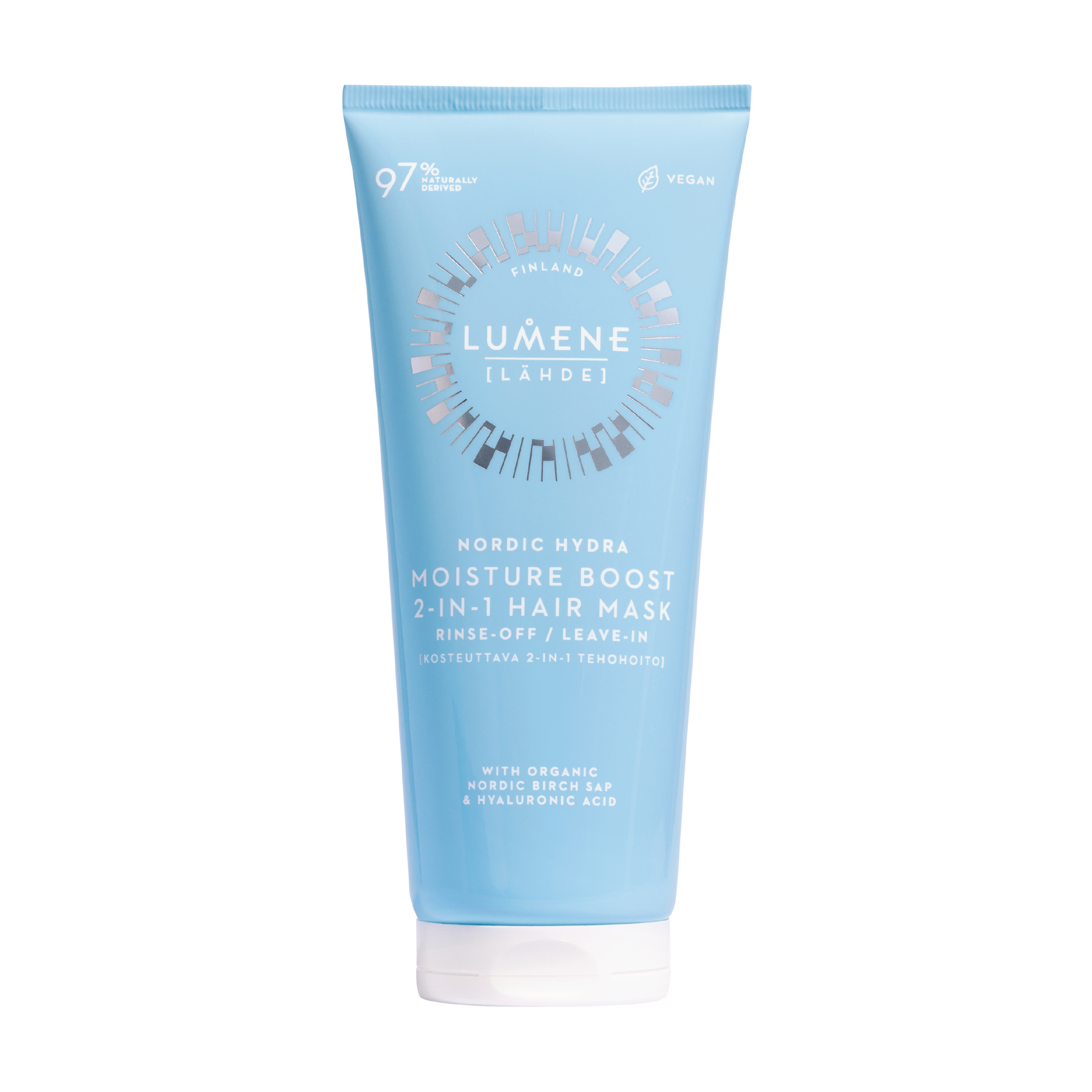 Lumene Nordic Hydra Moisture Boost 2-in1 Hair Mask, 200 ml
