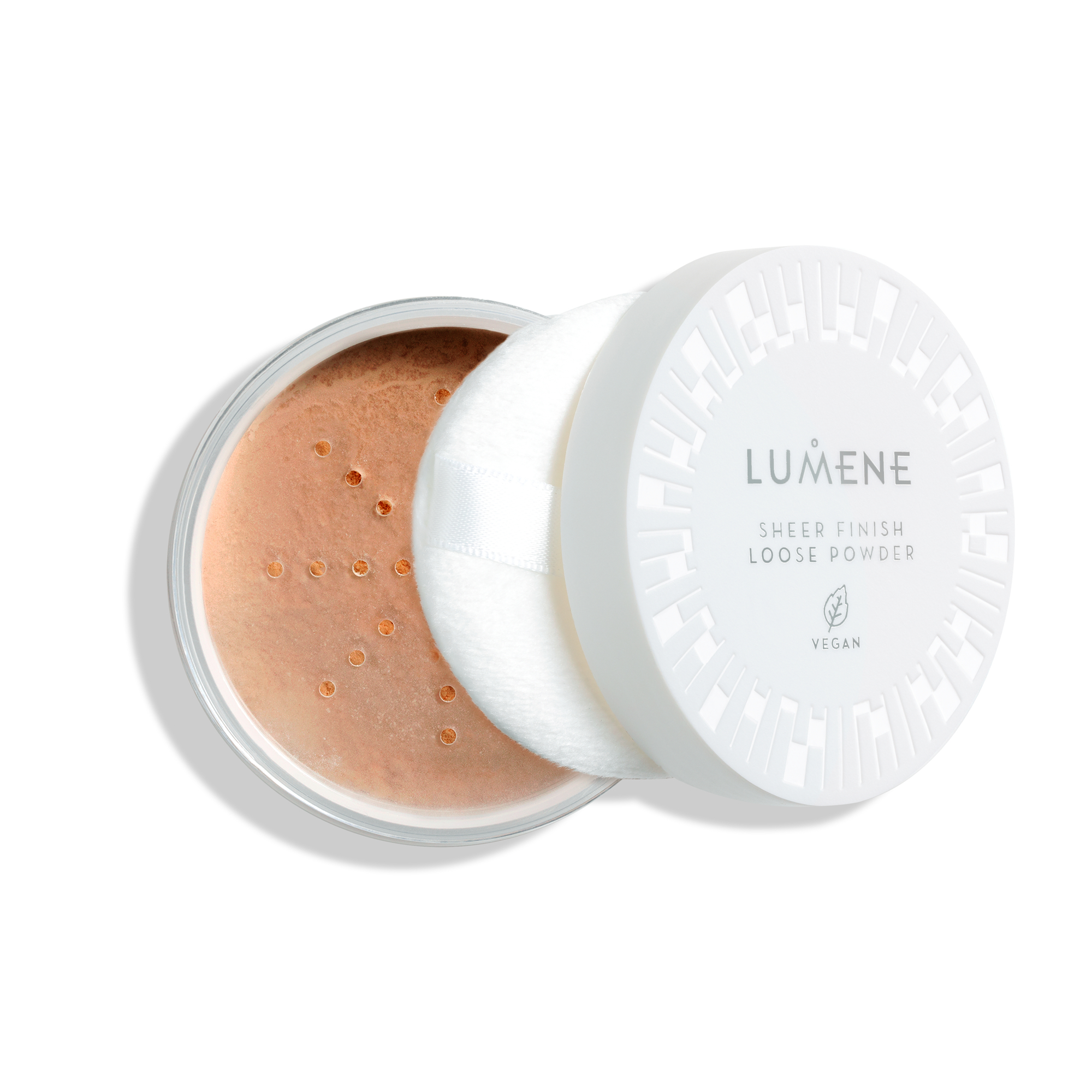 Lumene Sheer Finish Loose Powder, Translucent Medium Deep, 8 g