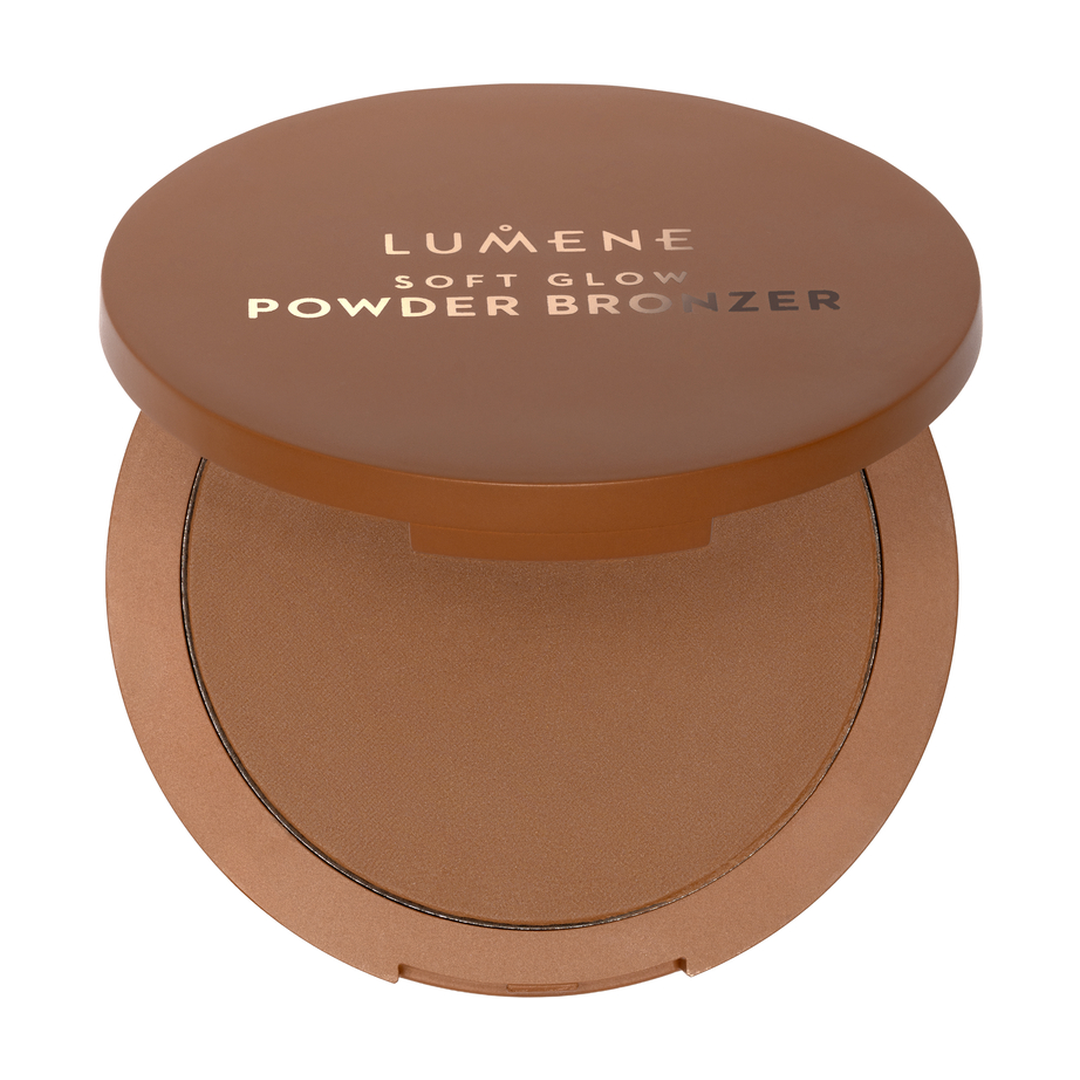 Lumene Soft Glow Powder Bronzer, 1/Midnight Sun, 12 g