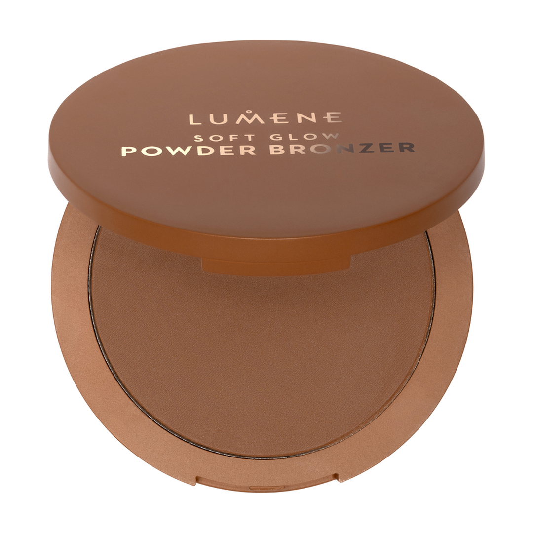Lumene Soft Glow Powder Bronzer, 3/Bronzed Sunset, 12 g