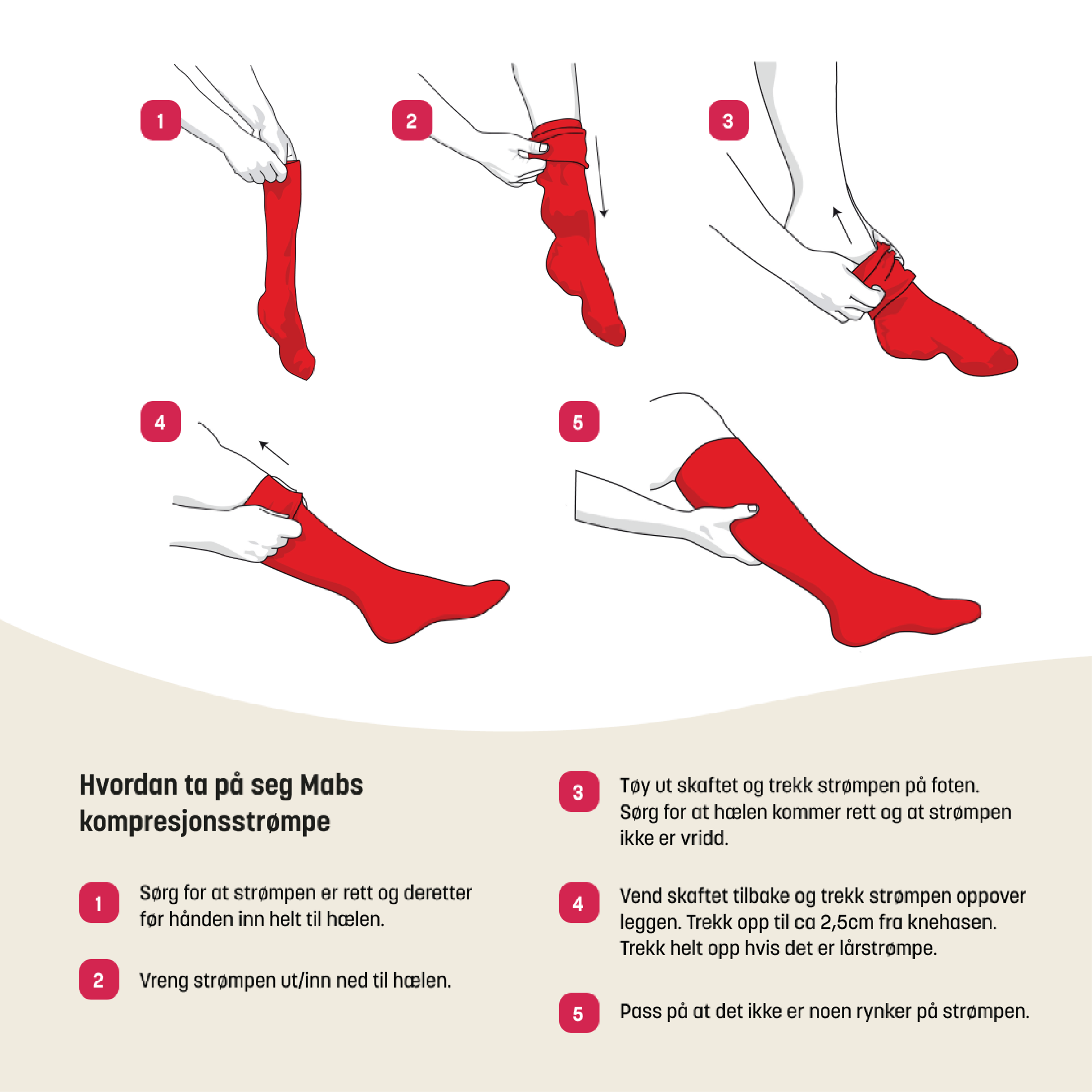 Mabs Bomull Knestrømpe Klasse 1, X-Large, sort, 1 par