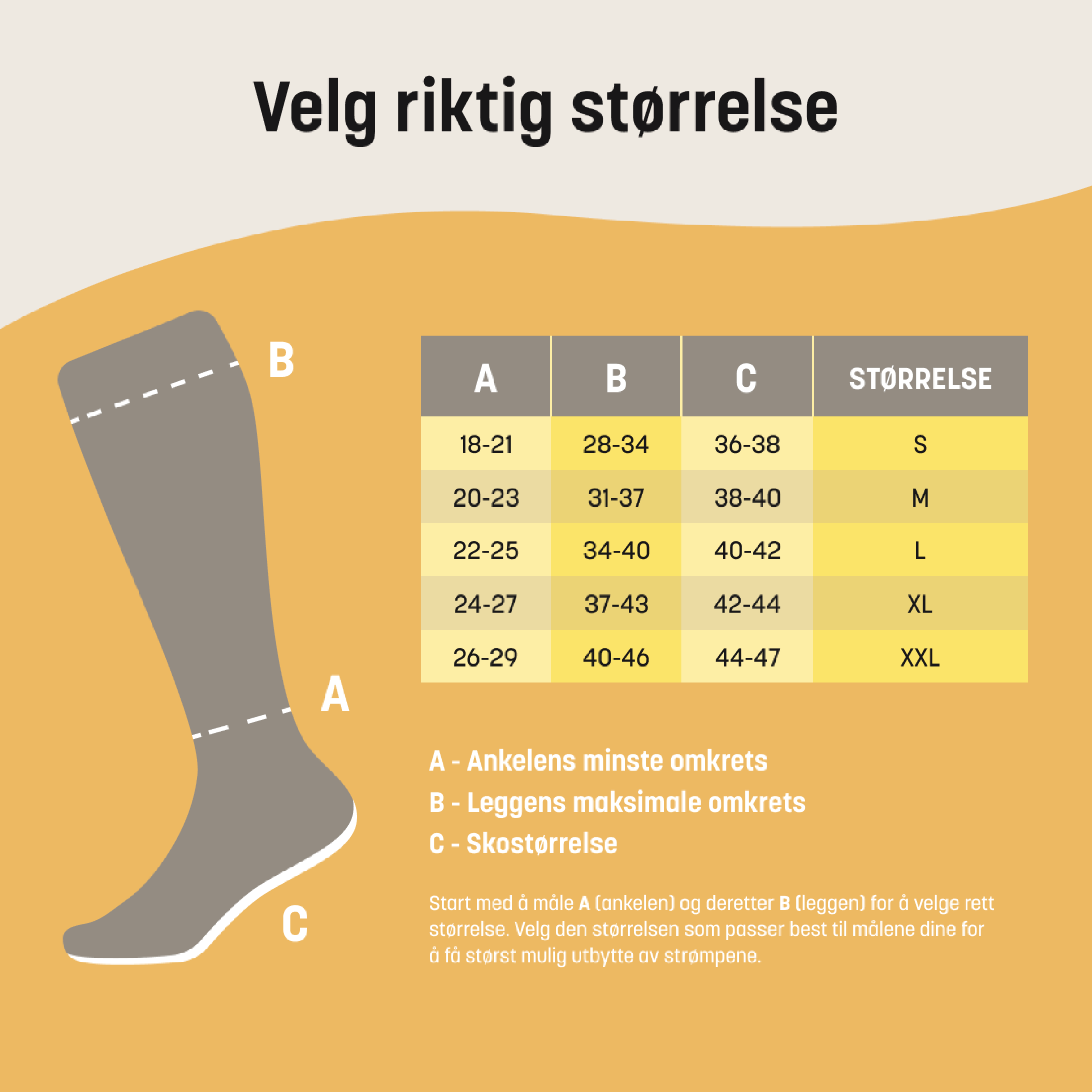 Mabs Travel Knestrømpe Klasse 1, Small, sort, 1 par