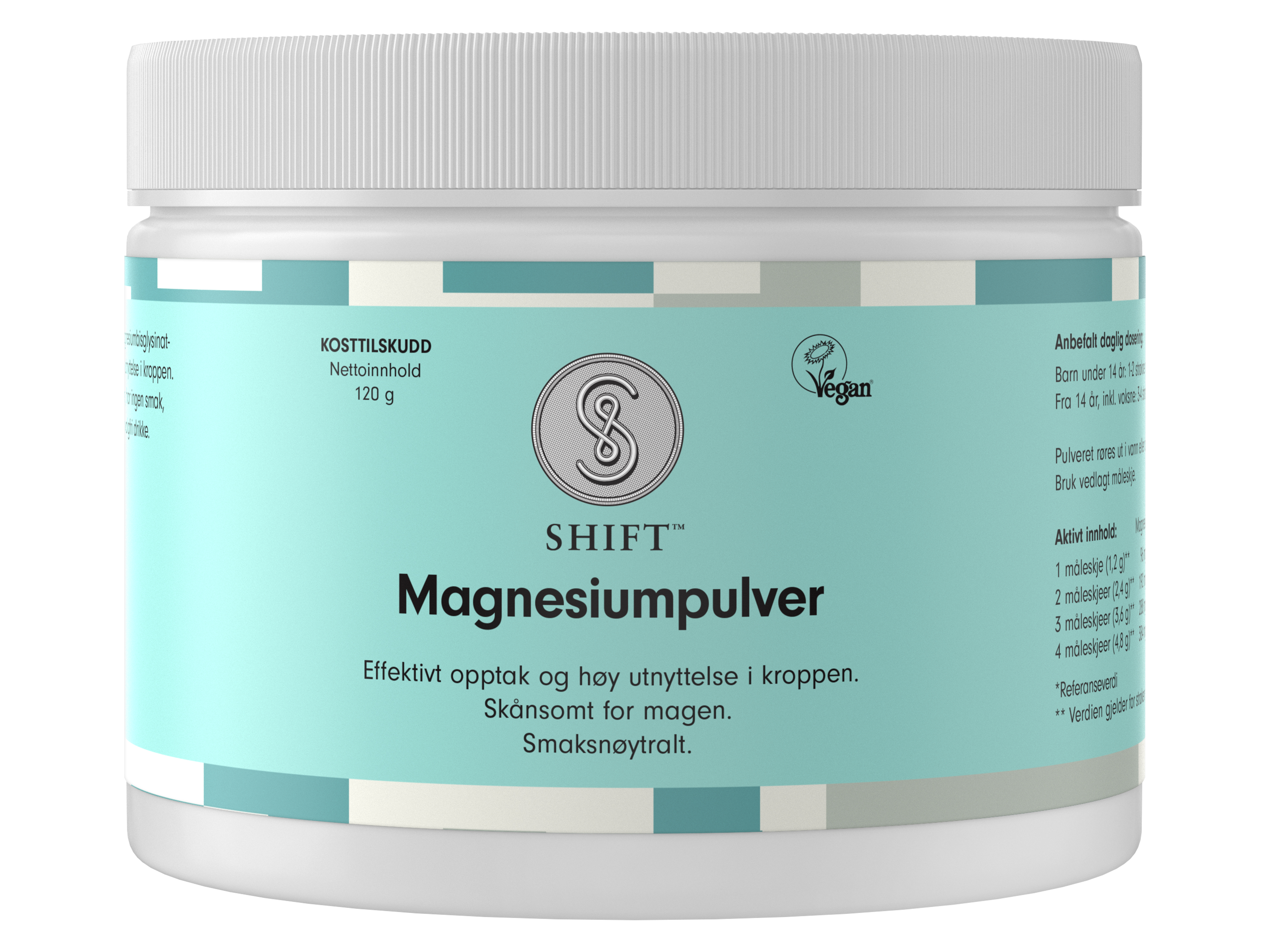 Shift Magnesiumpulver, 120 gram